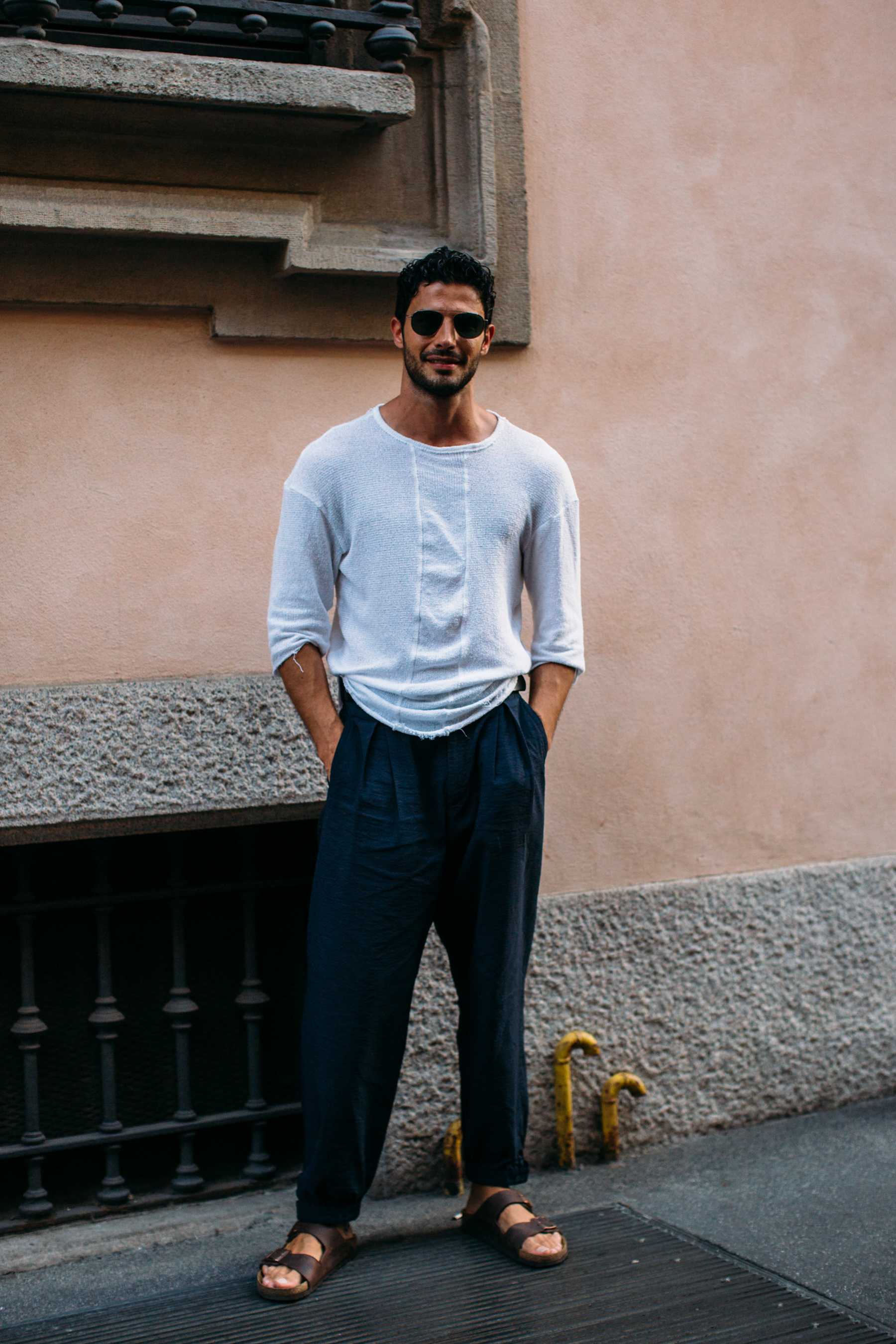 Milan Men's Street Style Spring 2022 Day 4