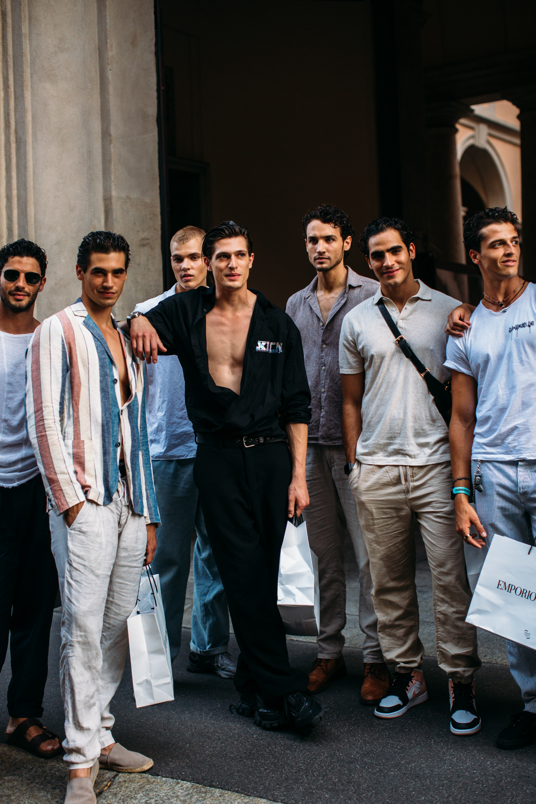 Milan Men's Street Style Spring 2022 Day 4 The Impression