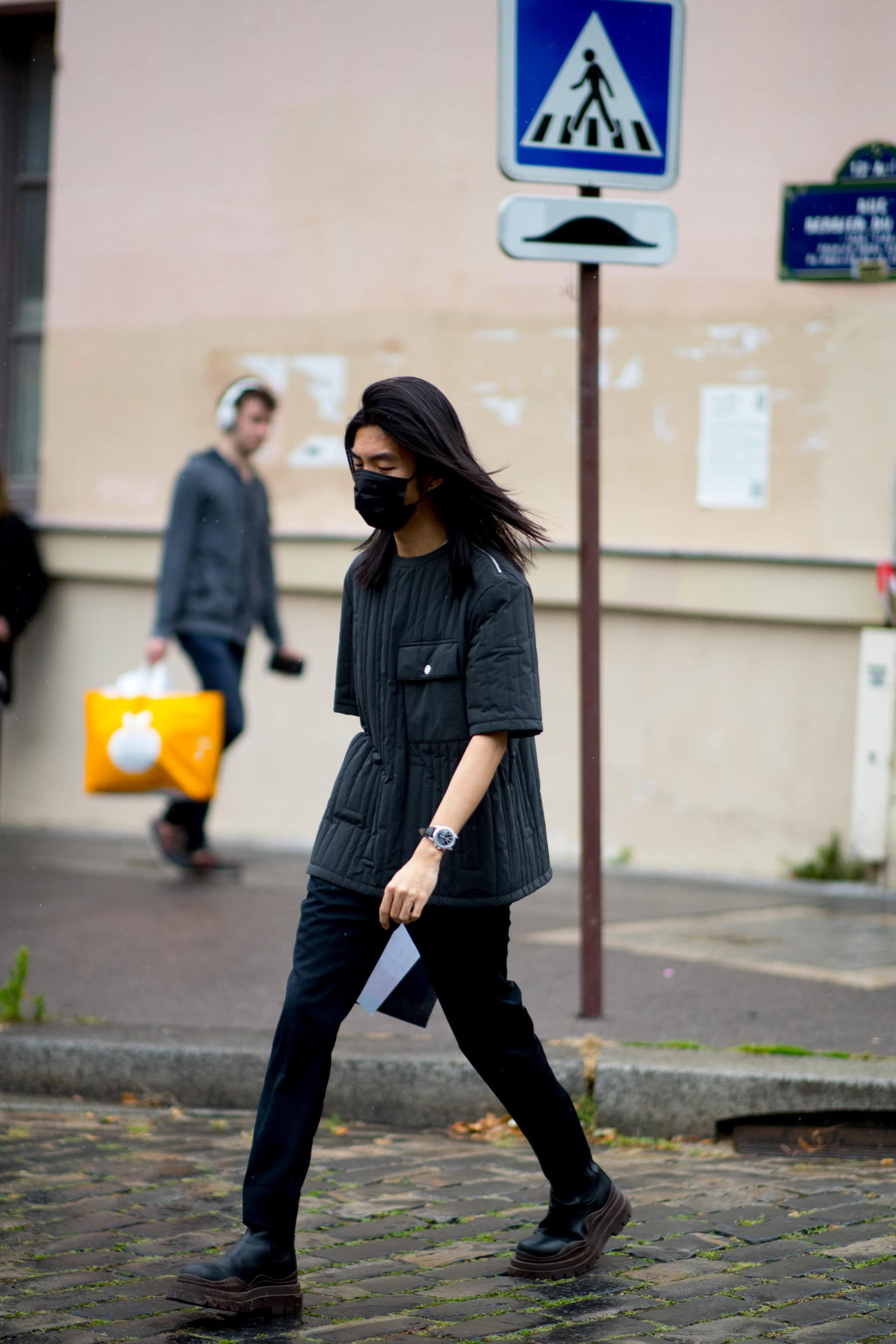 Paris Men's Street Style Spring 2022 Day 5