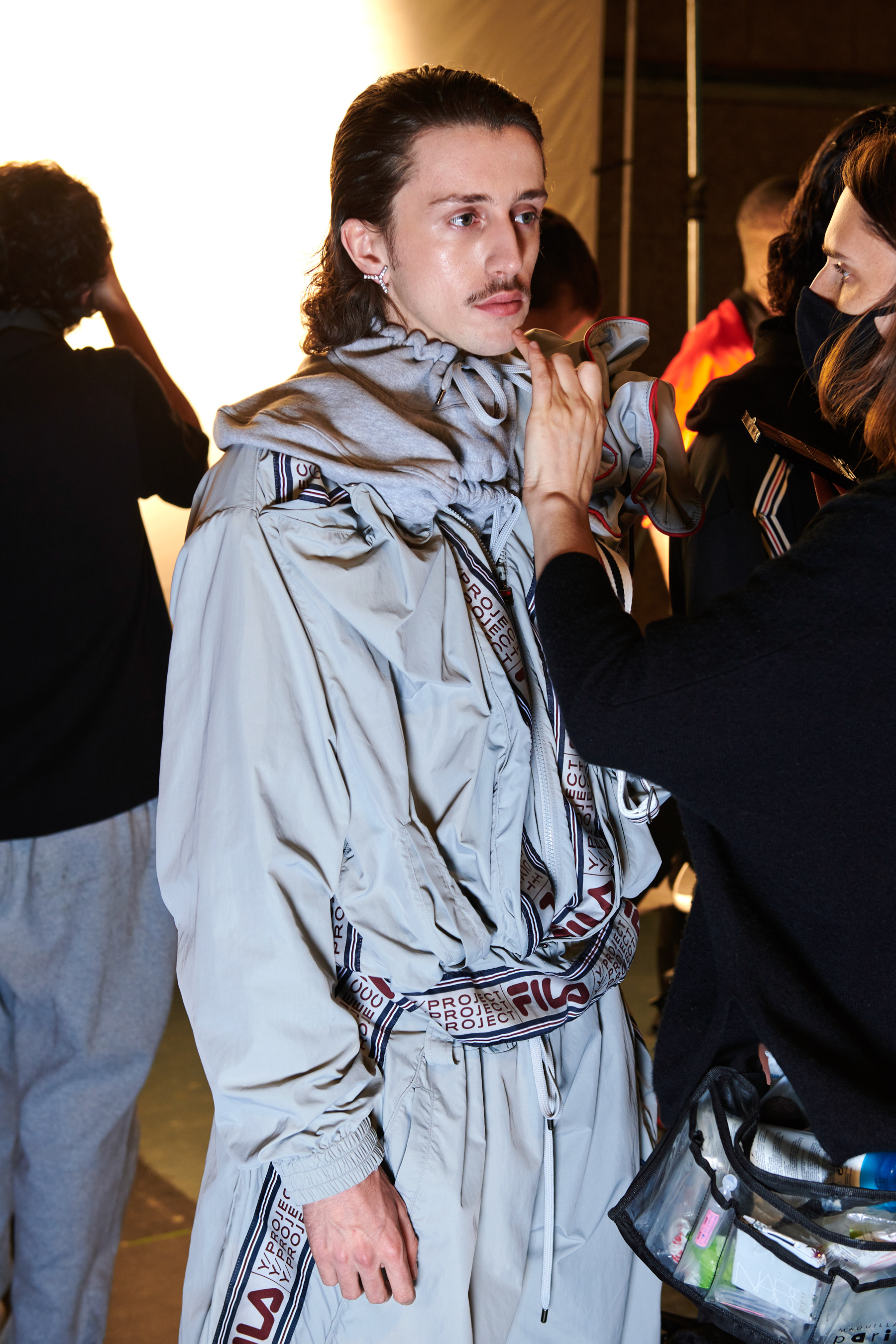 Y Project Spring 2022 Men's Backstage