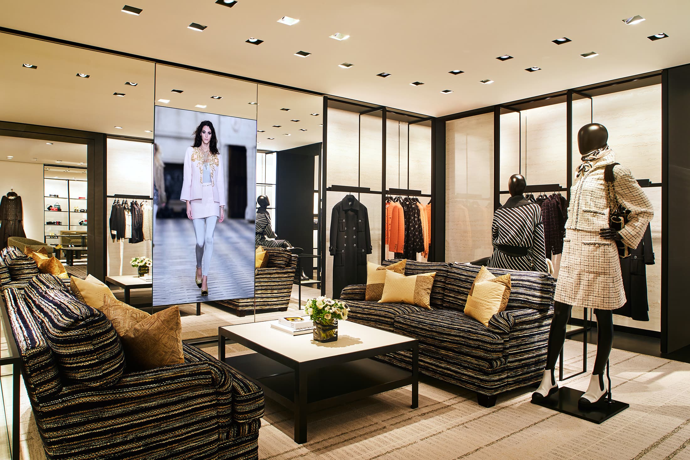 Inside Chanel's Pop-Up Parisian Apartment at Bergdorf Goodman