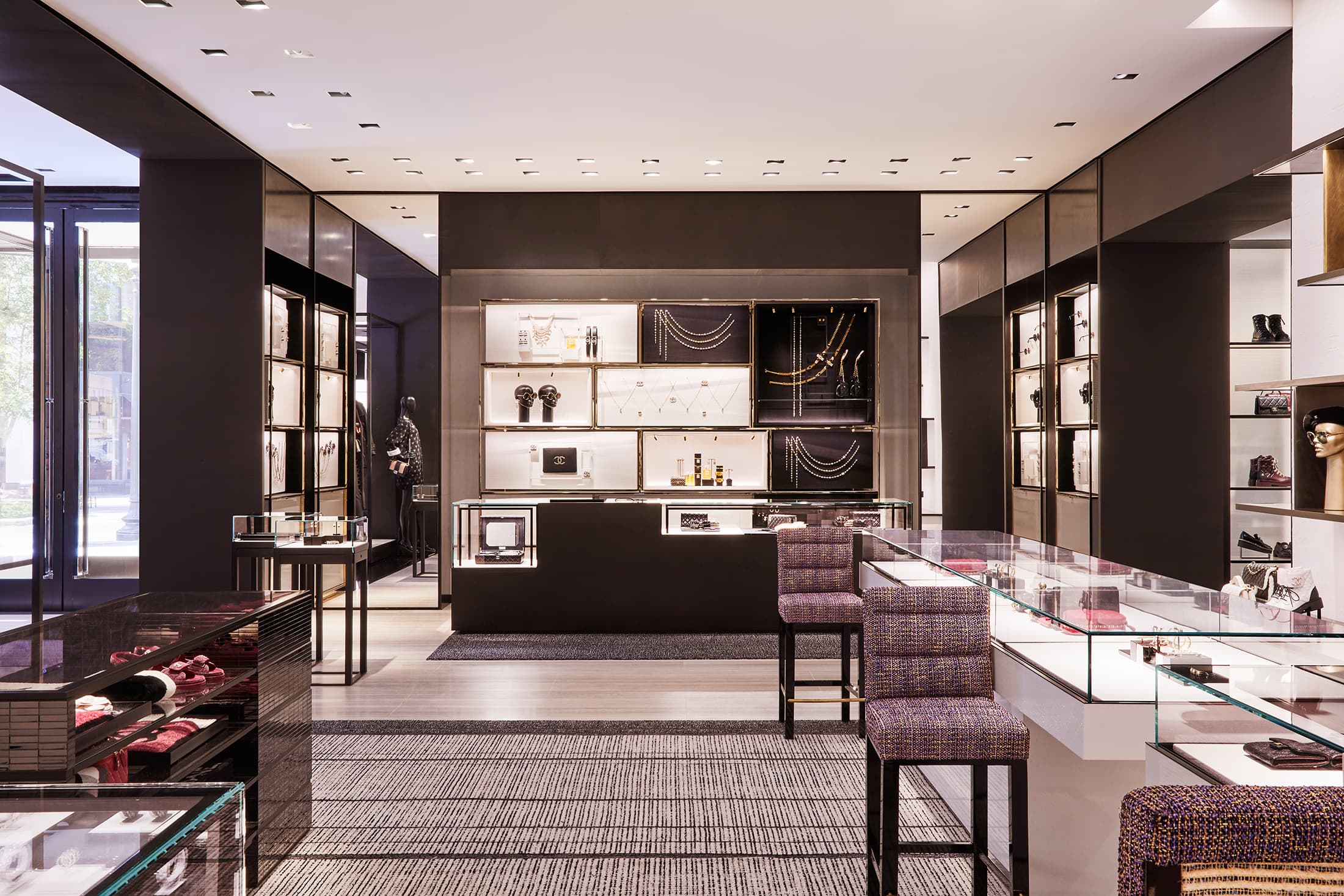 Chanel Designer Inspired Luxury Scene Elegant Furniture · Creative