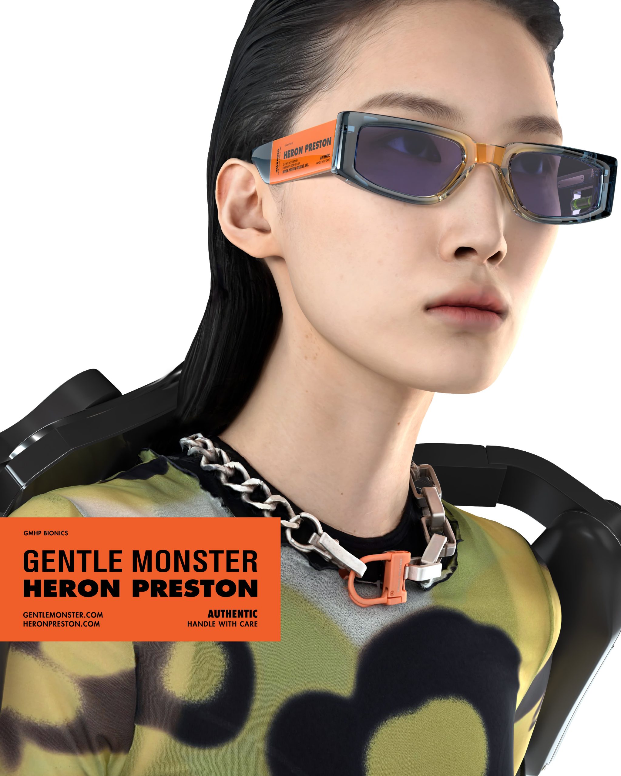 Heron Preston Collaborates with Gentle Monster | The Impression