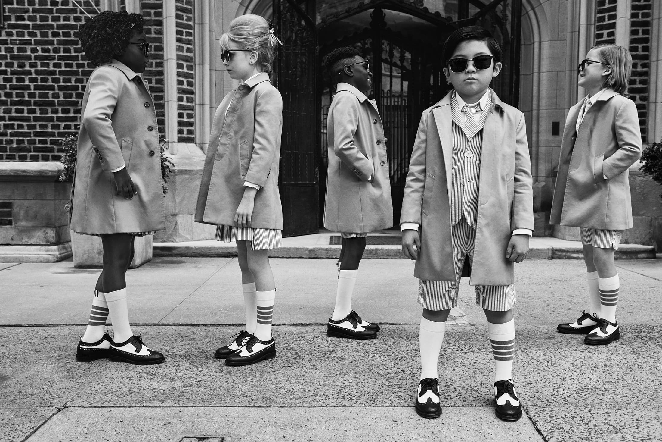 Thom Browne Another Day in the City Summer 2021 Children s Ad