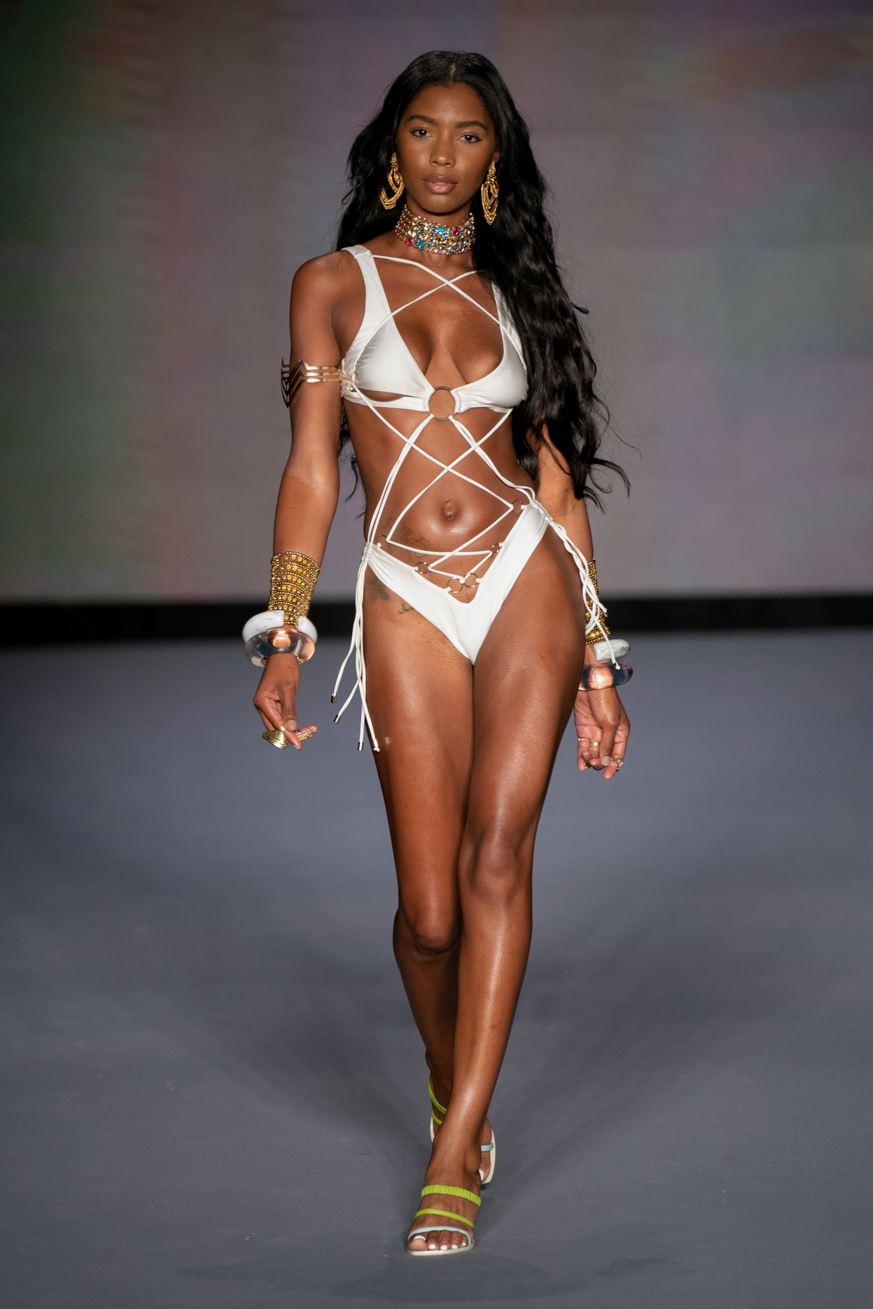 Bfyne X Models Of Color Matter Spring 2022 Swimwear  Fashion Show