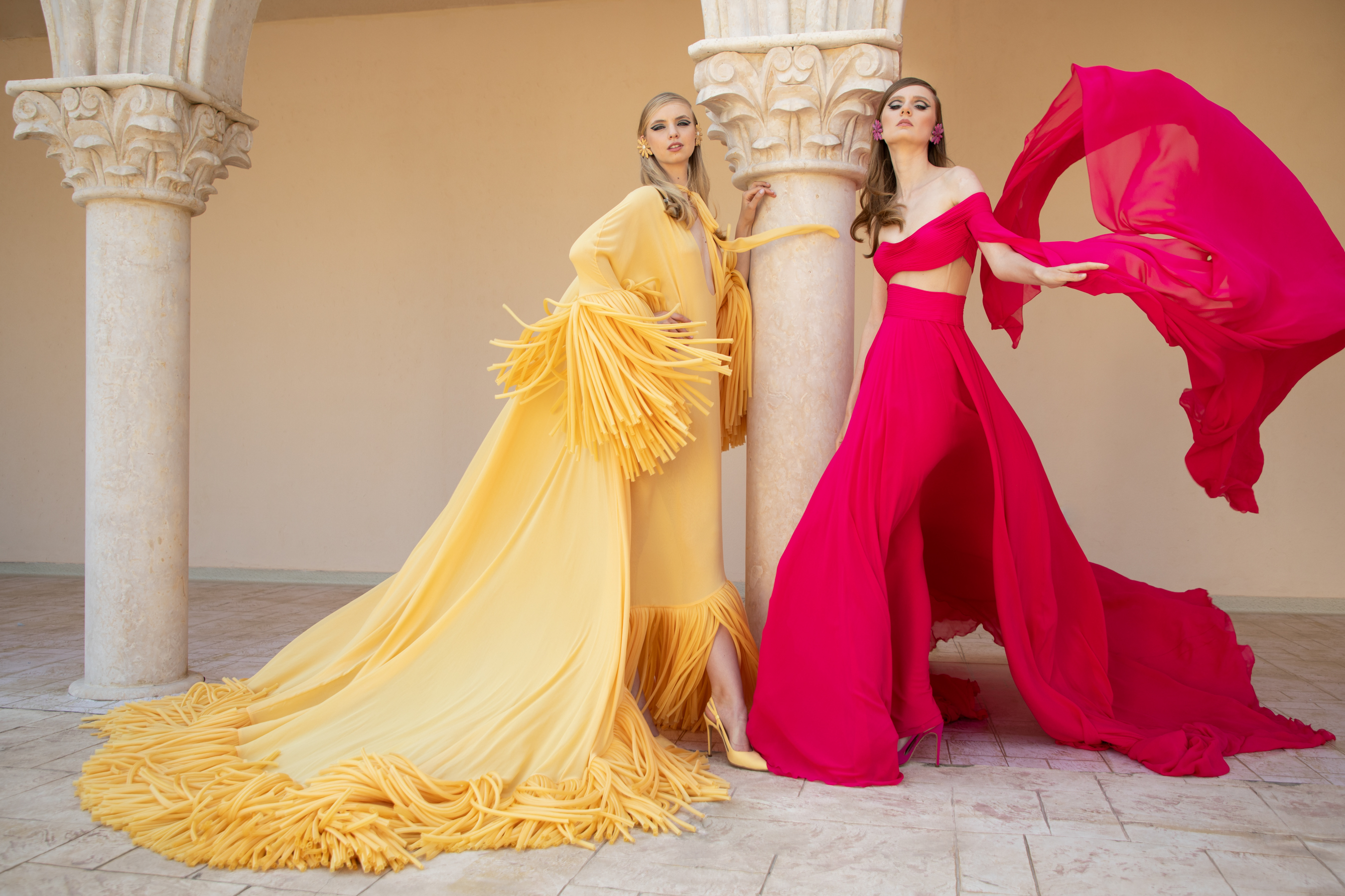 Georges Hobeika Fall 2021 Couture  Fashion Show