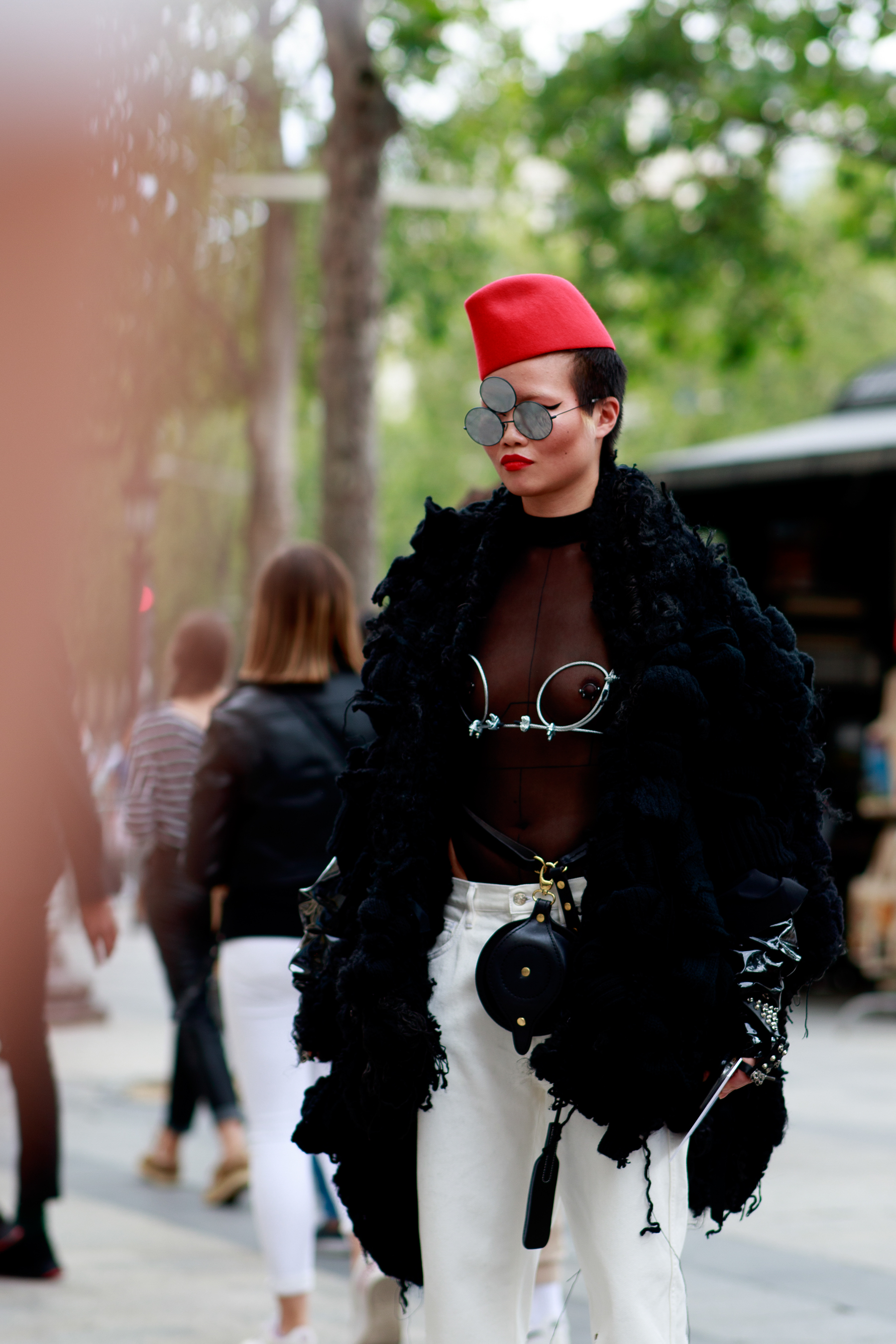 Paris Couture Street Style Fall 2021 Day 4