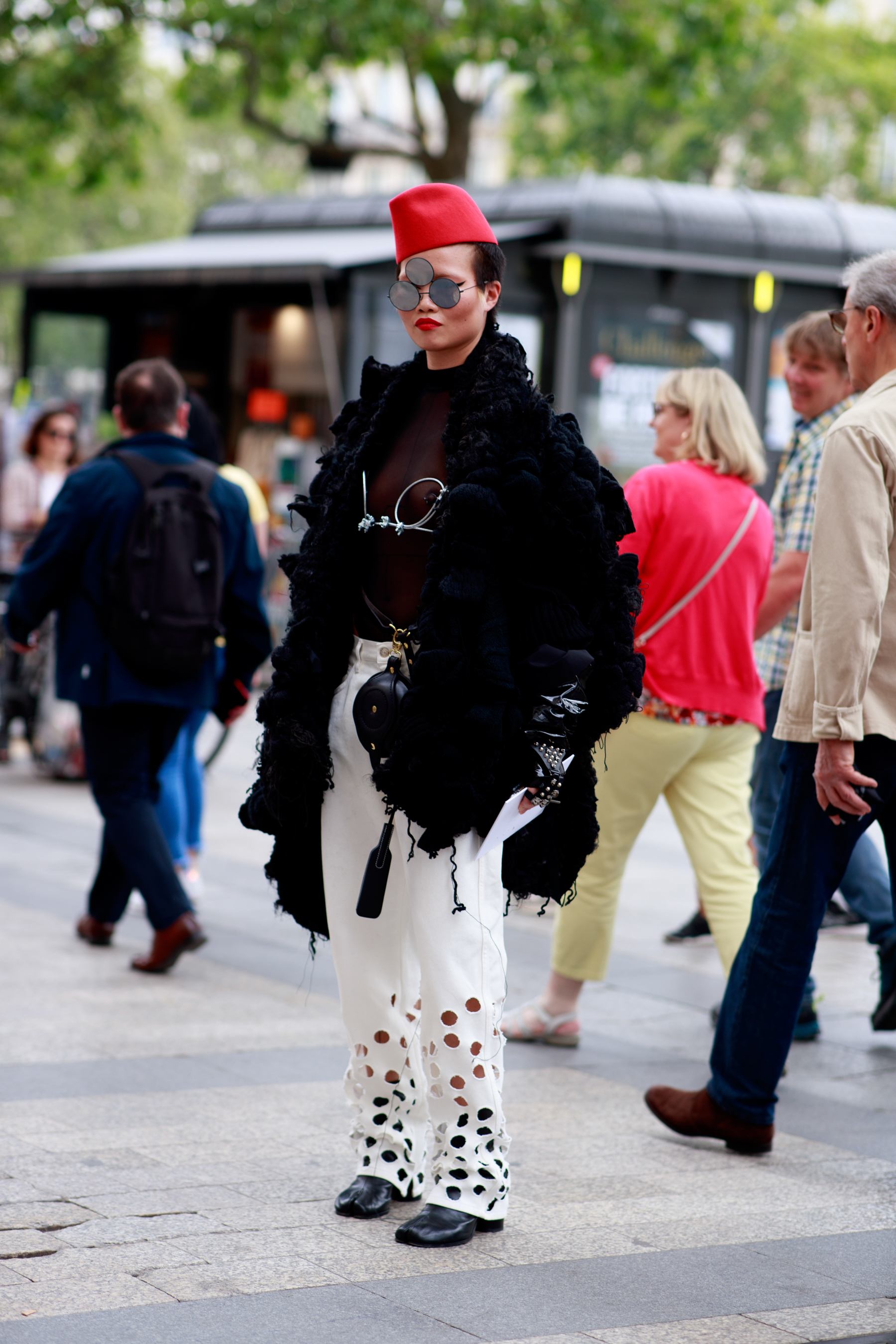 Paris Couture Street Style Fall 2021 Day 4