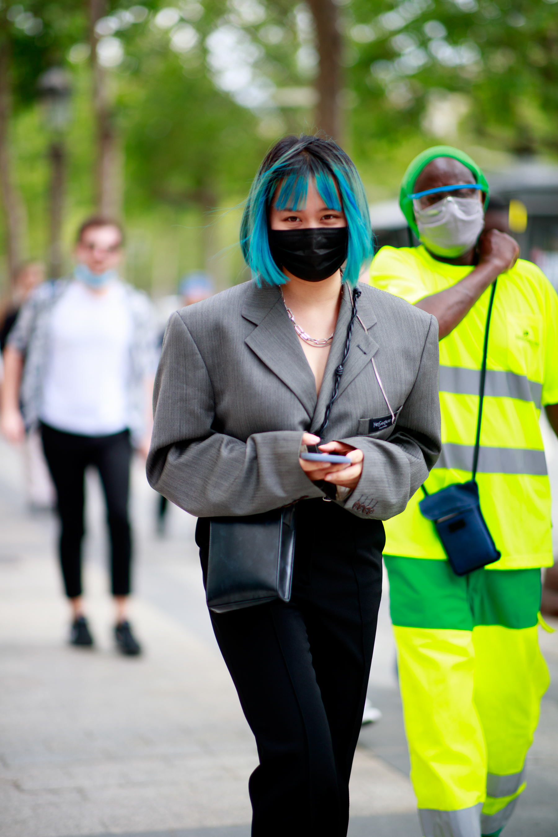 Paris Couture Street Style Fall 2021 Day 4