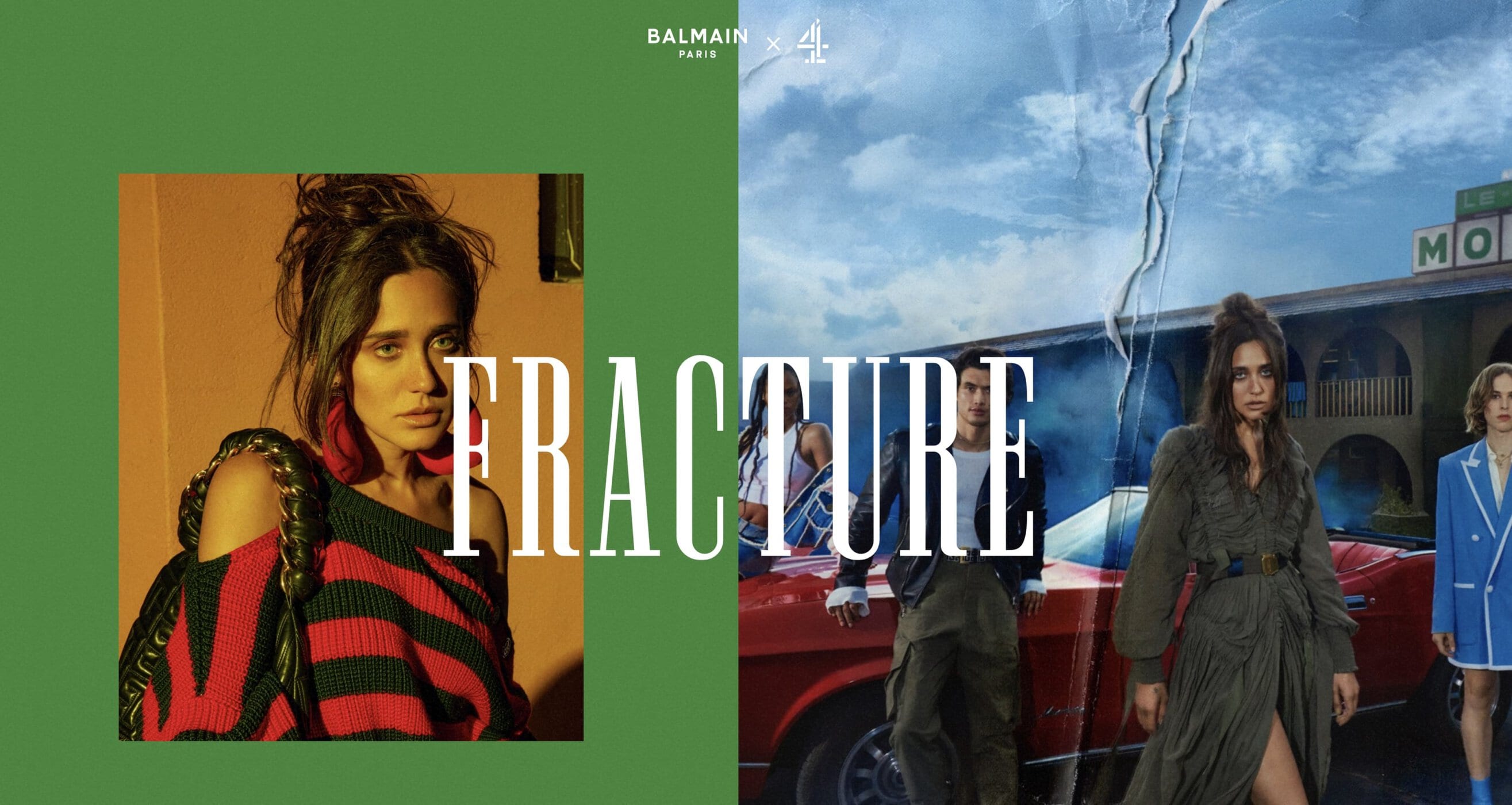 Balmain to Dress Entire Cast of UK TV Series 'Fracture'