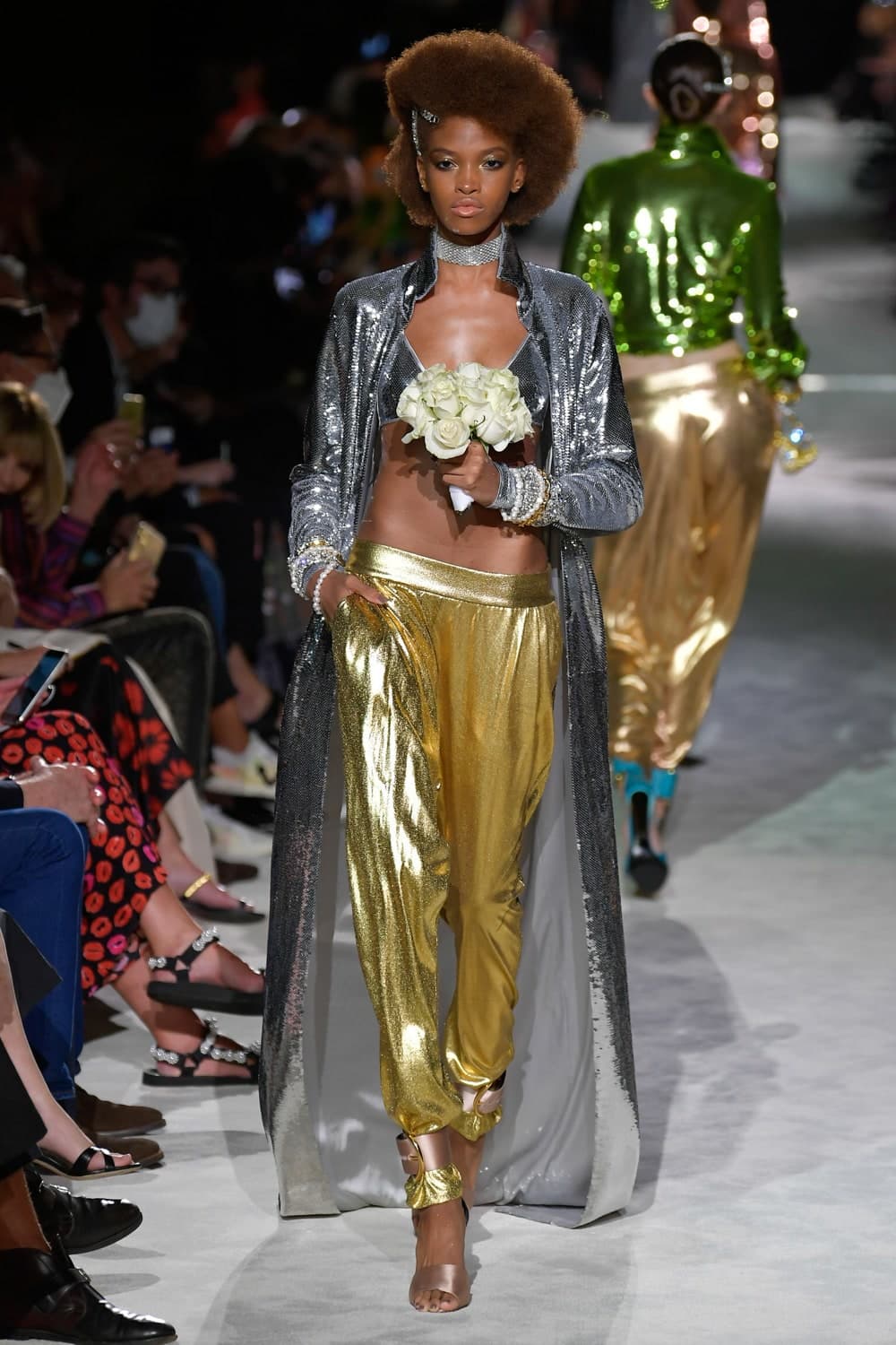 Tom Ford Caps Off NYFW with a Disco Glam Spring/Summer 2022 Show