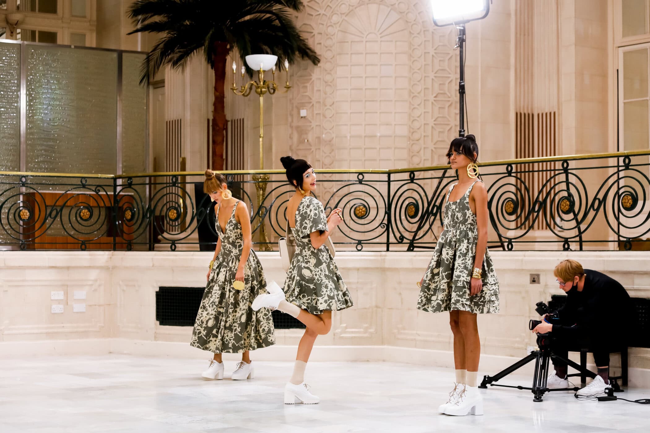 Paul Costelloe Spring 2022 Atmosphere Fashion Show