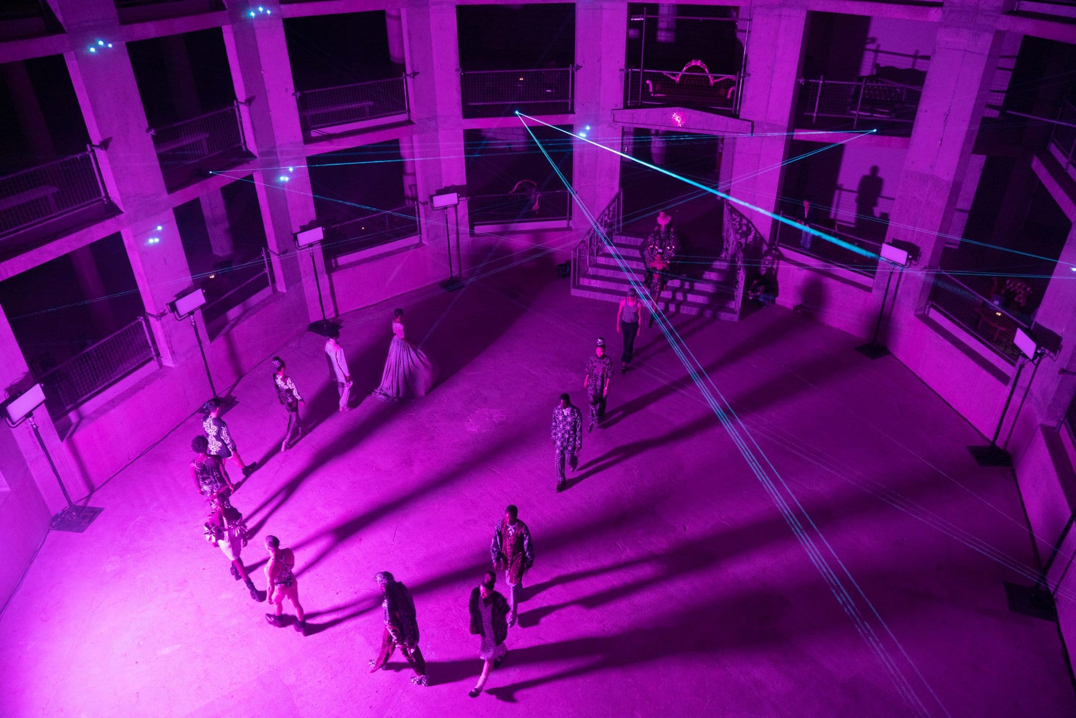 Edward Crutchley Spring 2022 Atmosphere Fashion Show