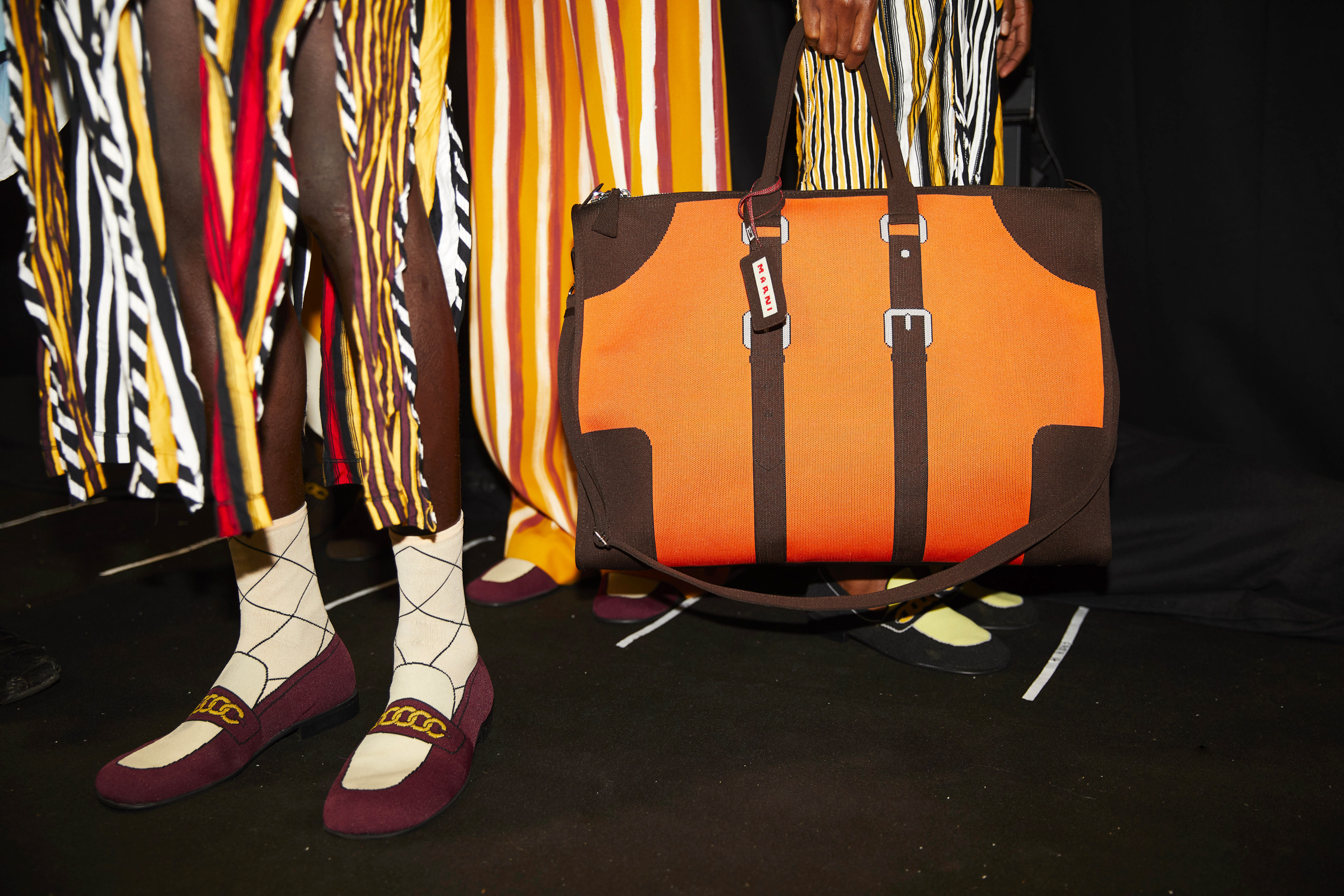 Marni Spring 2022 Backstage Fashion Show