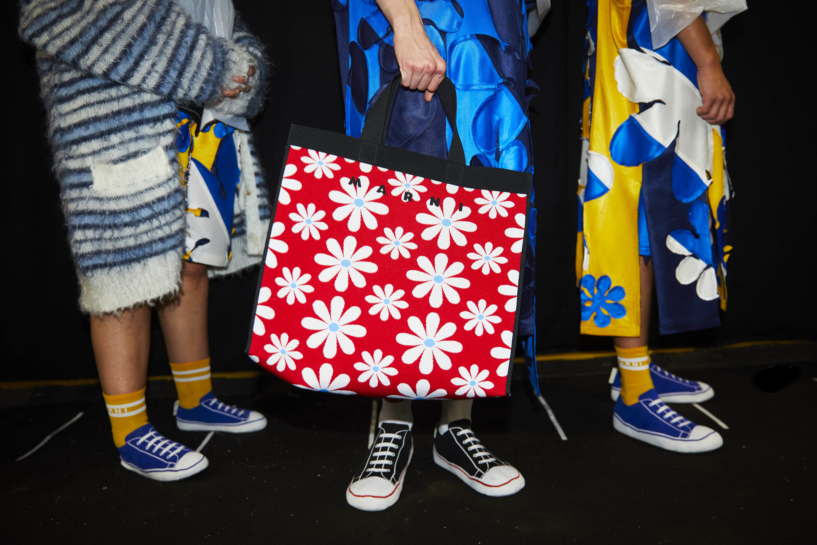 Marni Spring 2022 Backstage Fashion Show