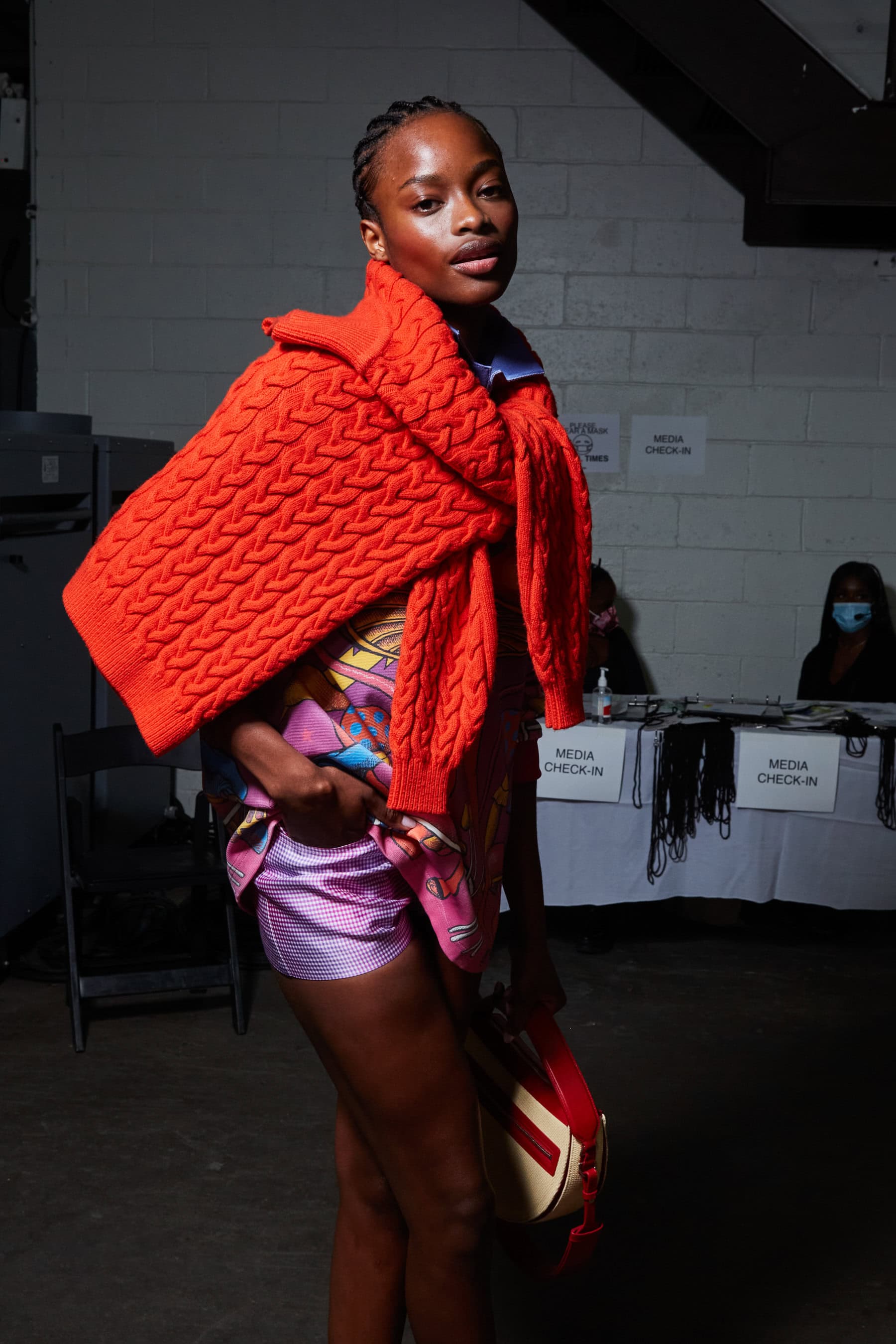 Brandon Maxwell Spring 2022 Backstage Fashion Show