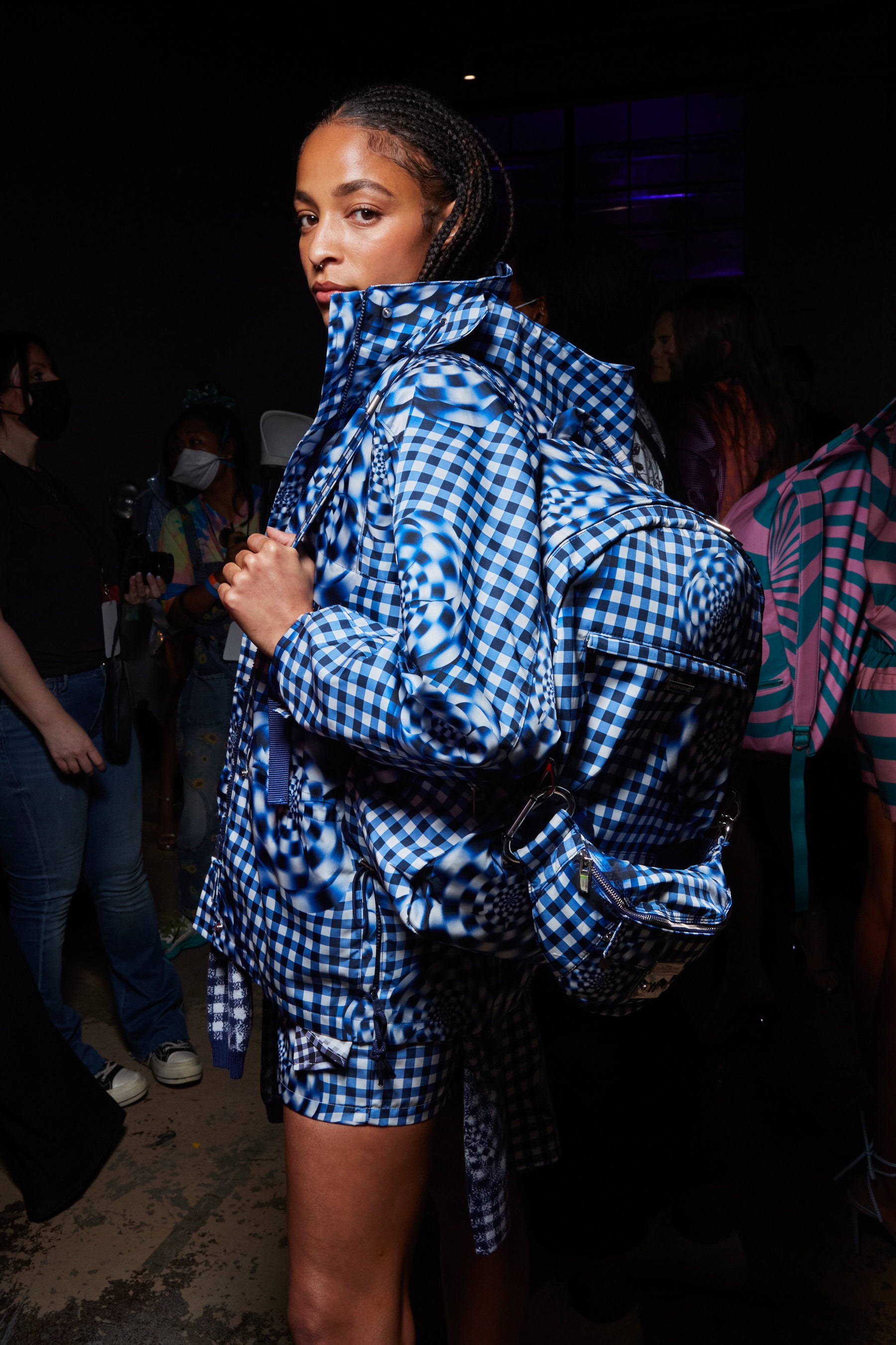 Brandon Maxwell Spring 2022 Backstage Fashion Show