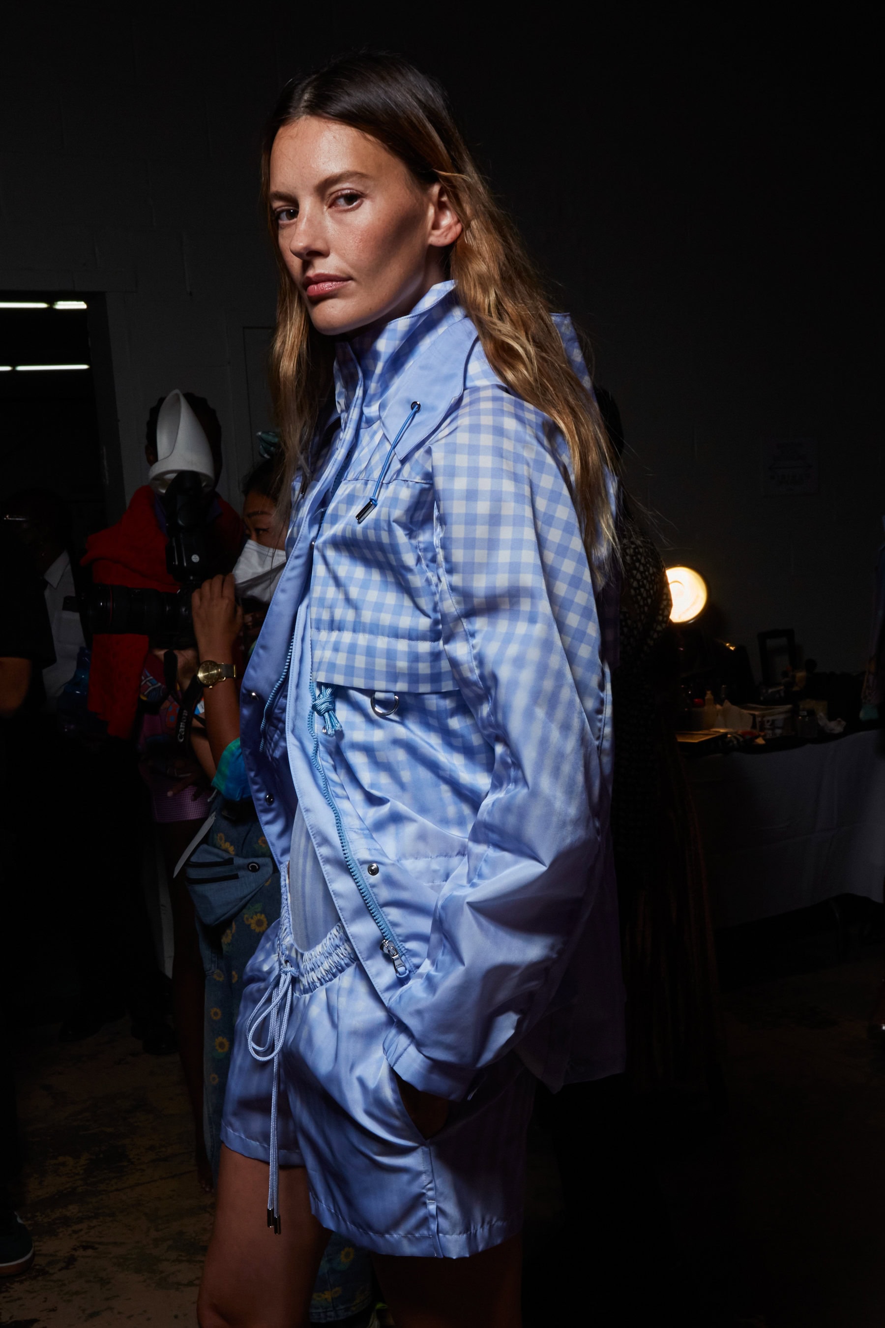 Brandon Maxwell Spring 2022 Backstage Fashion Show
