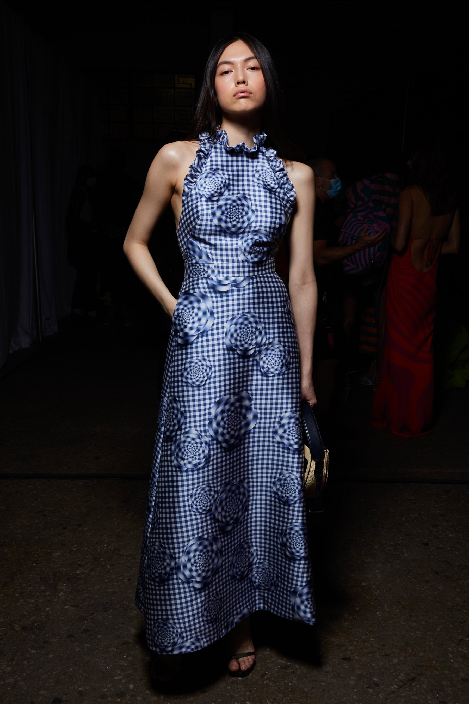 Brandon Maxwell Spring 2022 Backstage Fashion Show