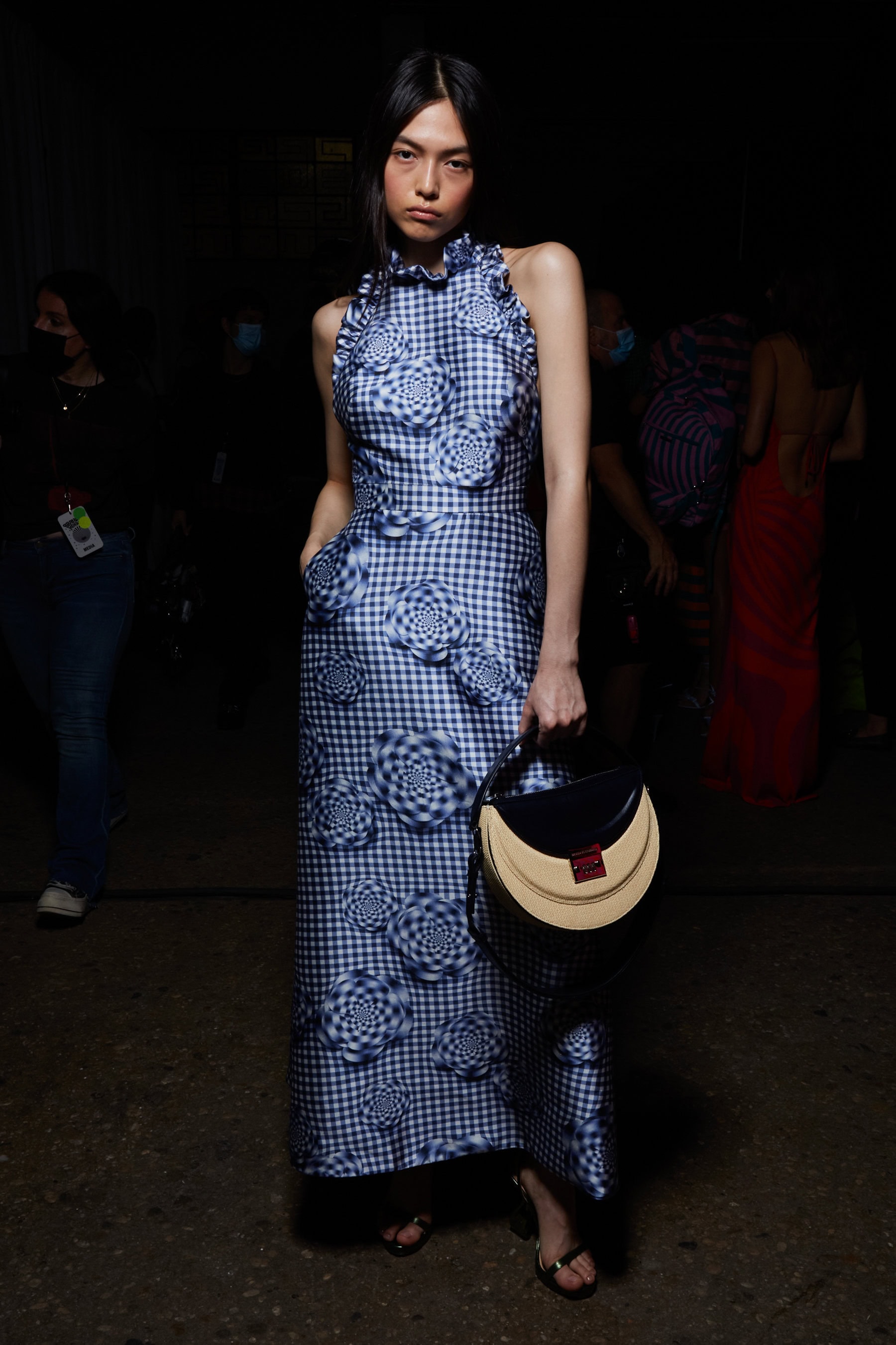 Brandon Maxwell Spring 2022 Backstage Fashion Show