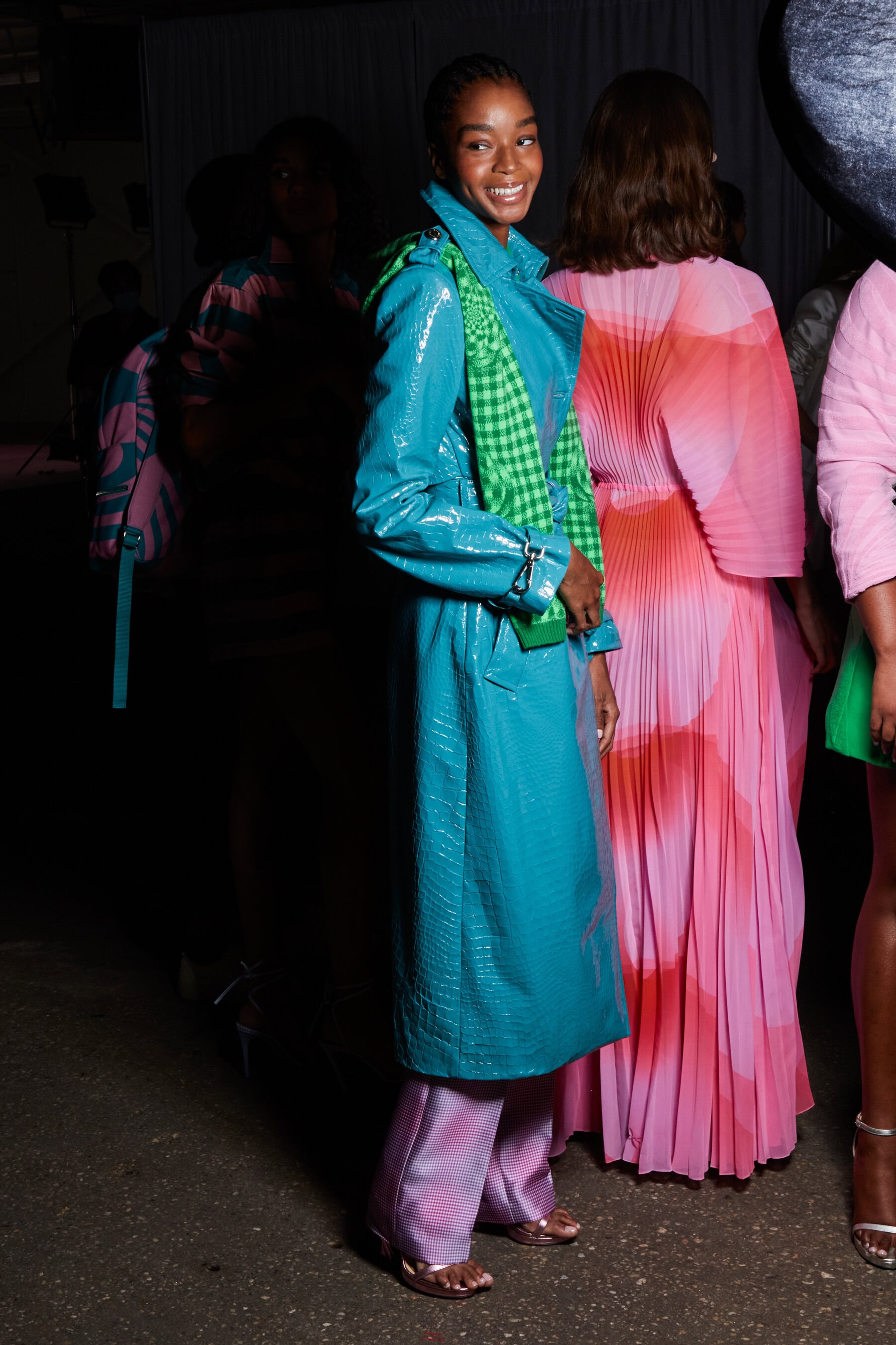 Brandon Maxwell Spring 2022 Backstage Fashion Show