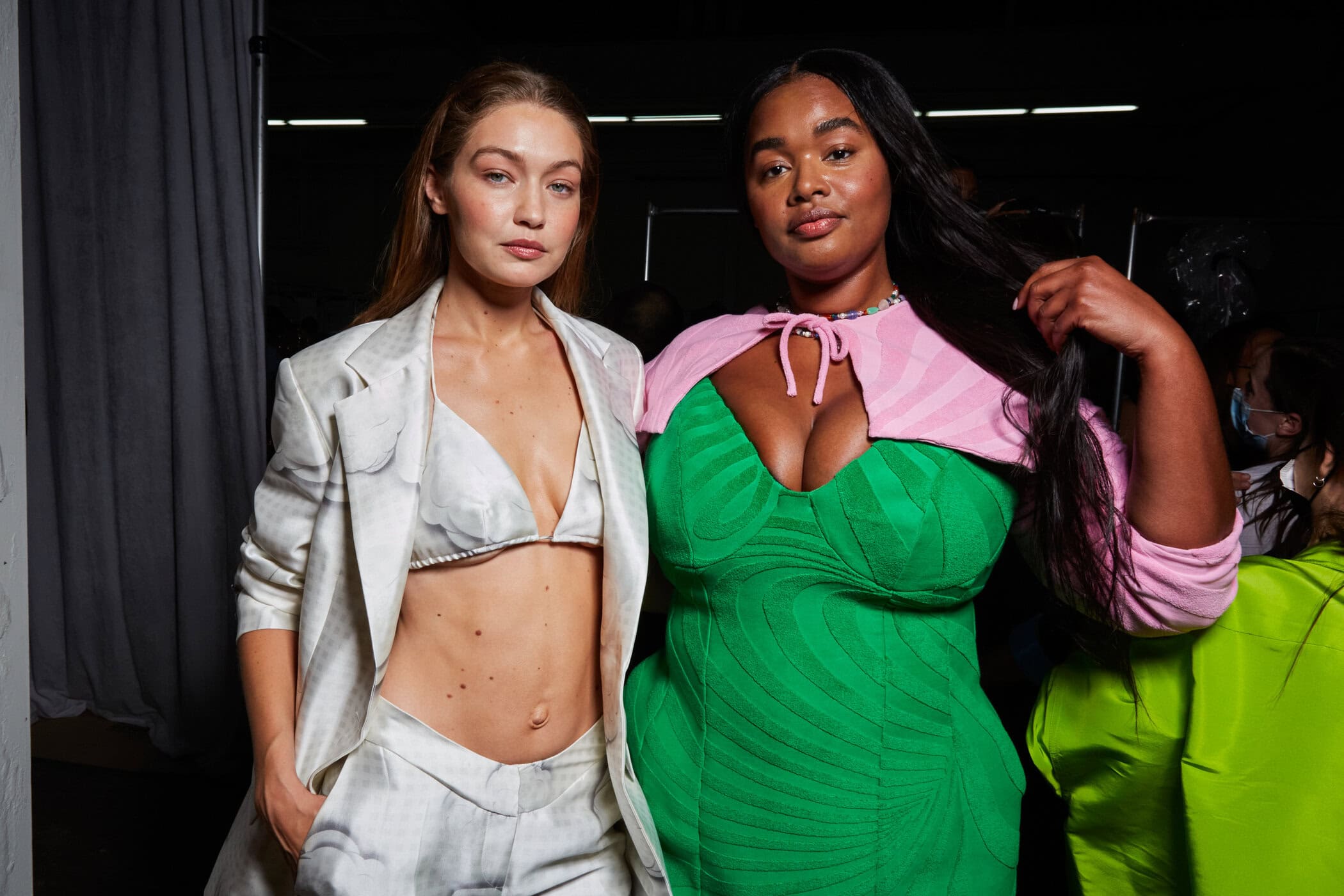 Brandon Maxwell Spring 2022 Backstage Fashion Show