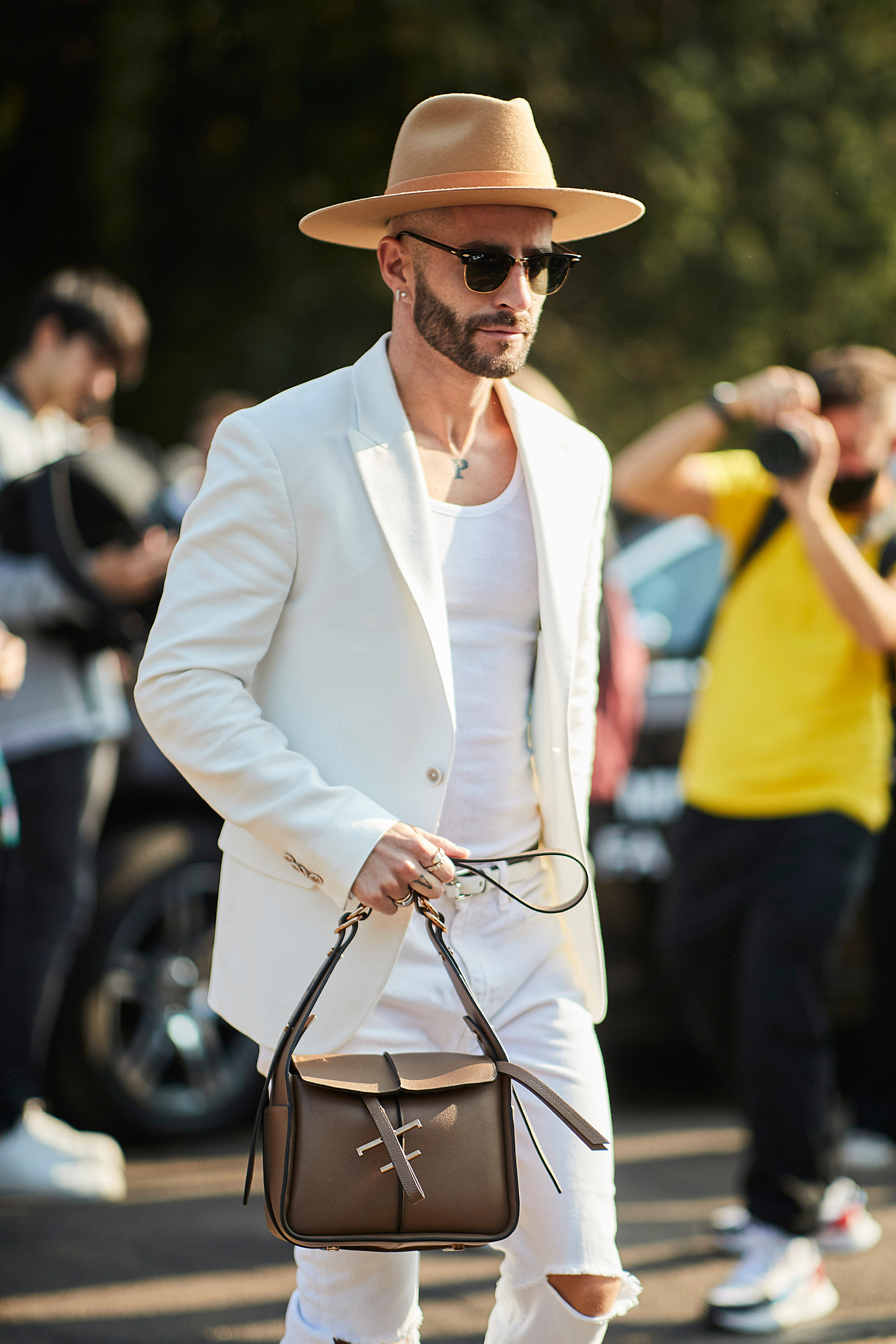 Milan Street Style Spring 2022 Day 3