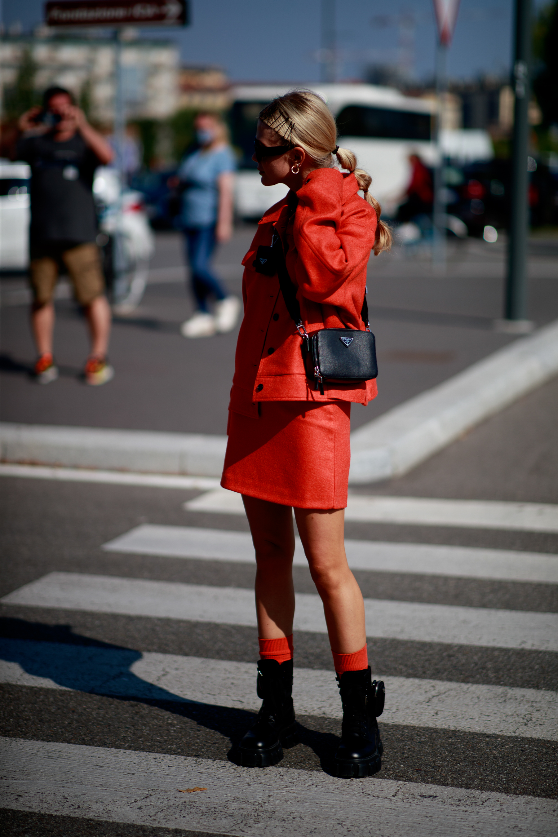 Milan Street Style Spring 2022 Day 3