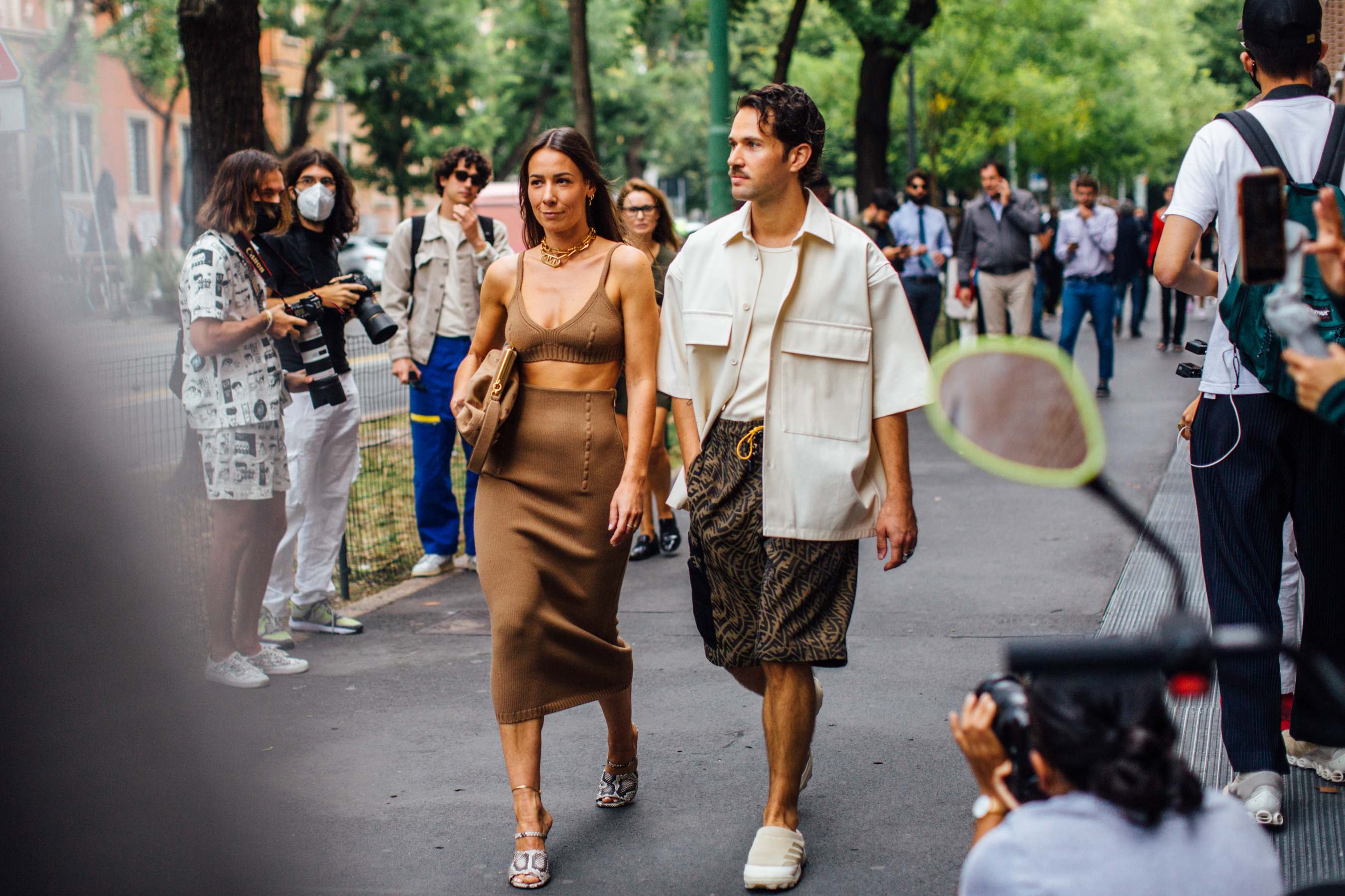 Milan Street Style Spring 2022 Day 1