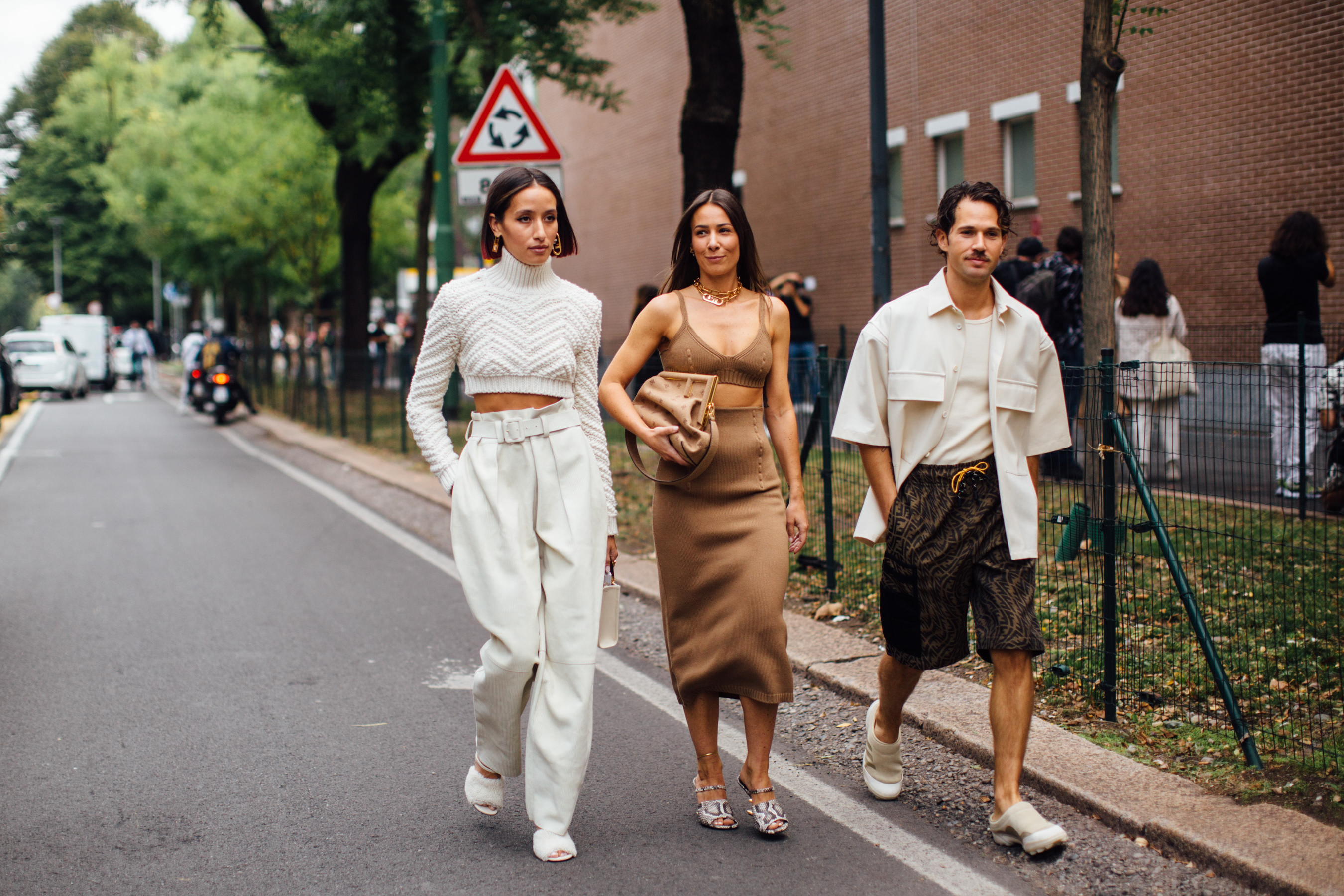 Milan Street Style Spring 2022 Day 1