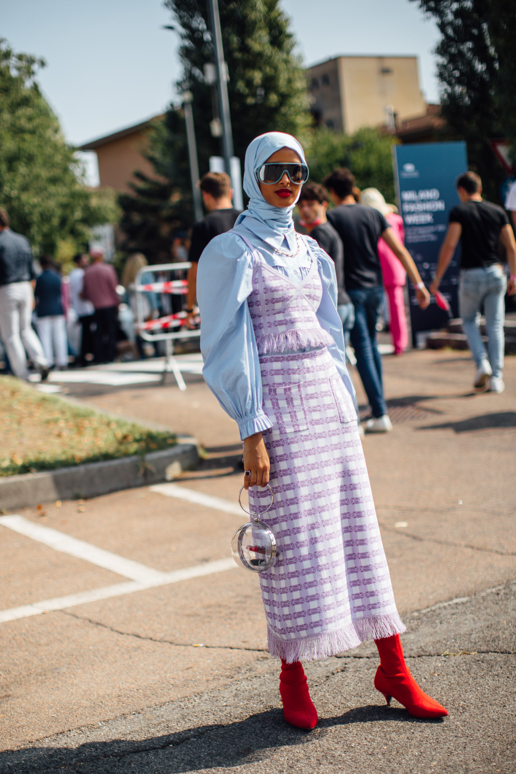 Milan Street Style Spring 2022 Day 2