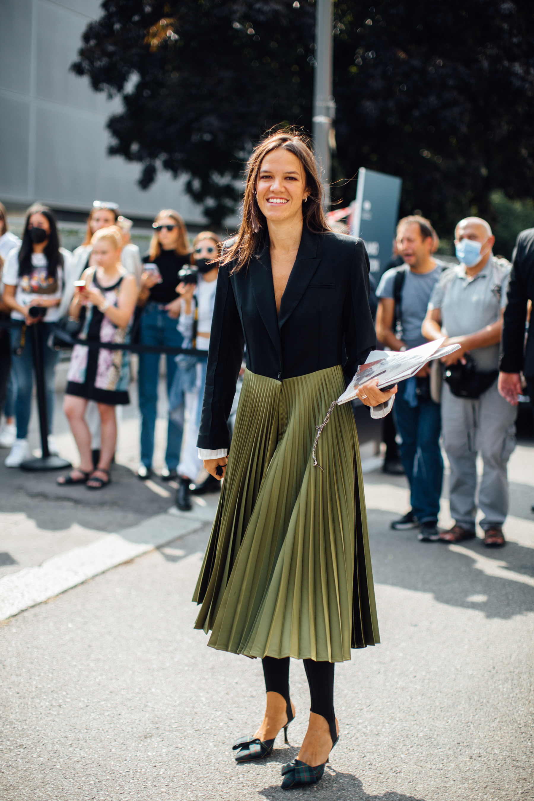 Milan Street Style Spring 2022 Day 2