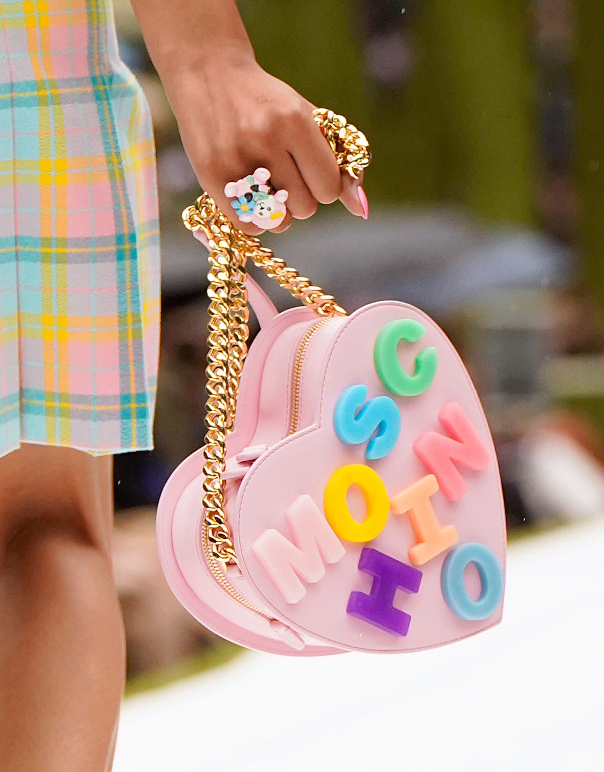 Moschino Spring 2022 Details Fashion Show