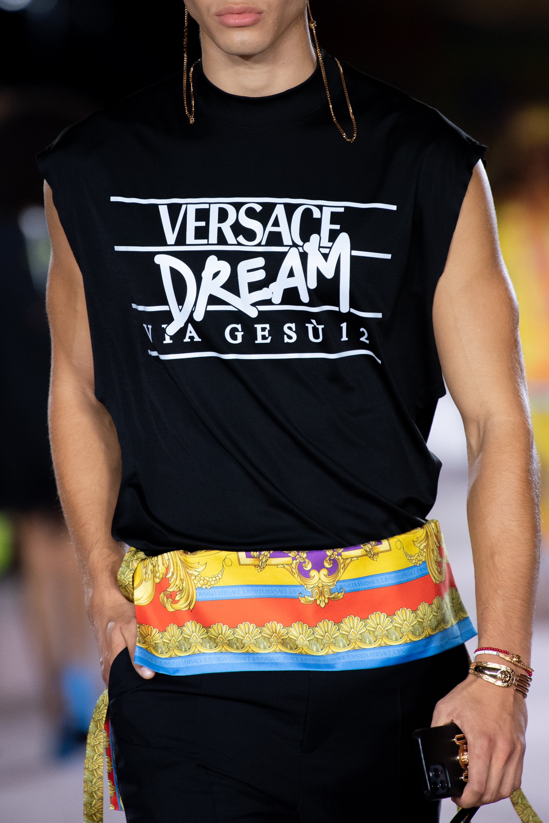 Versace Spring 2022 Details Fashion Show