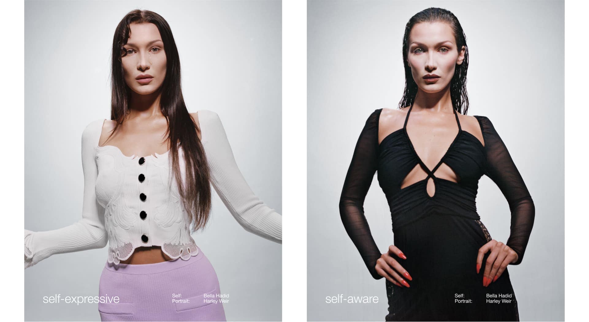 Self-Portrait launches SS22 campaign starring Bella Hadid