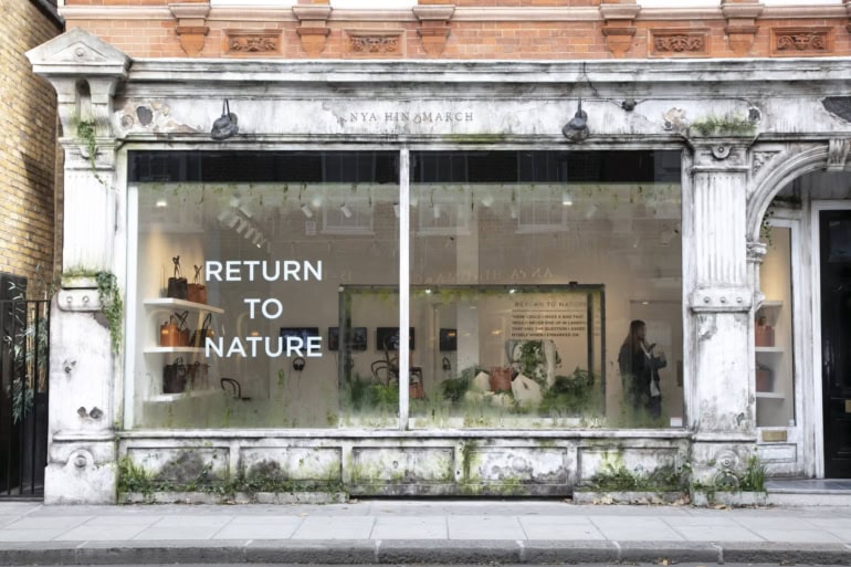 Anya Hindmarch Opens 'Return to Nature' shop