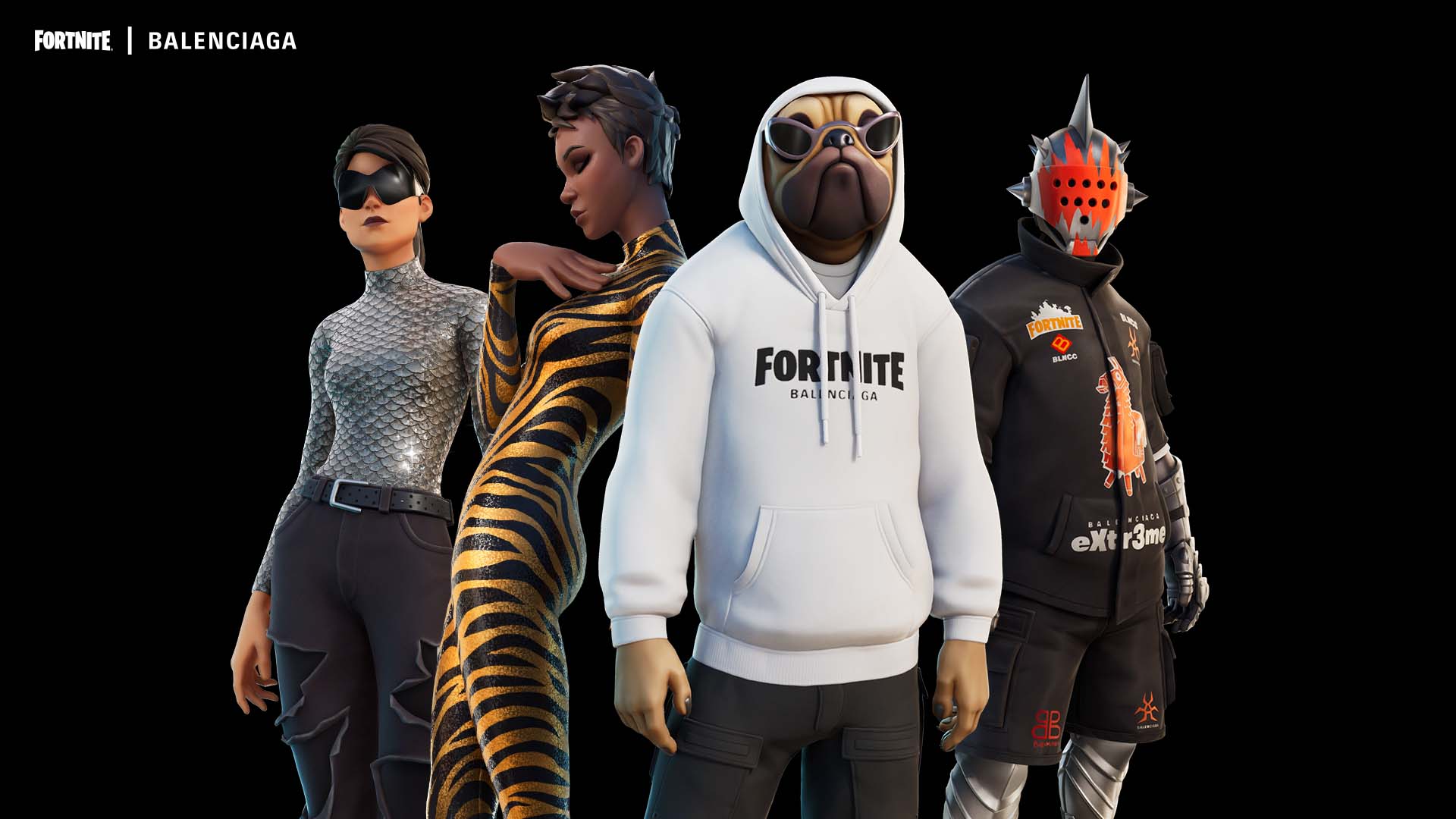 Balenciaga Teams With Fortnite