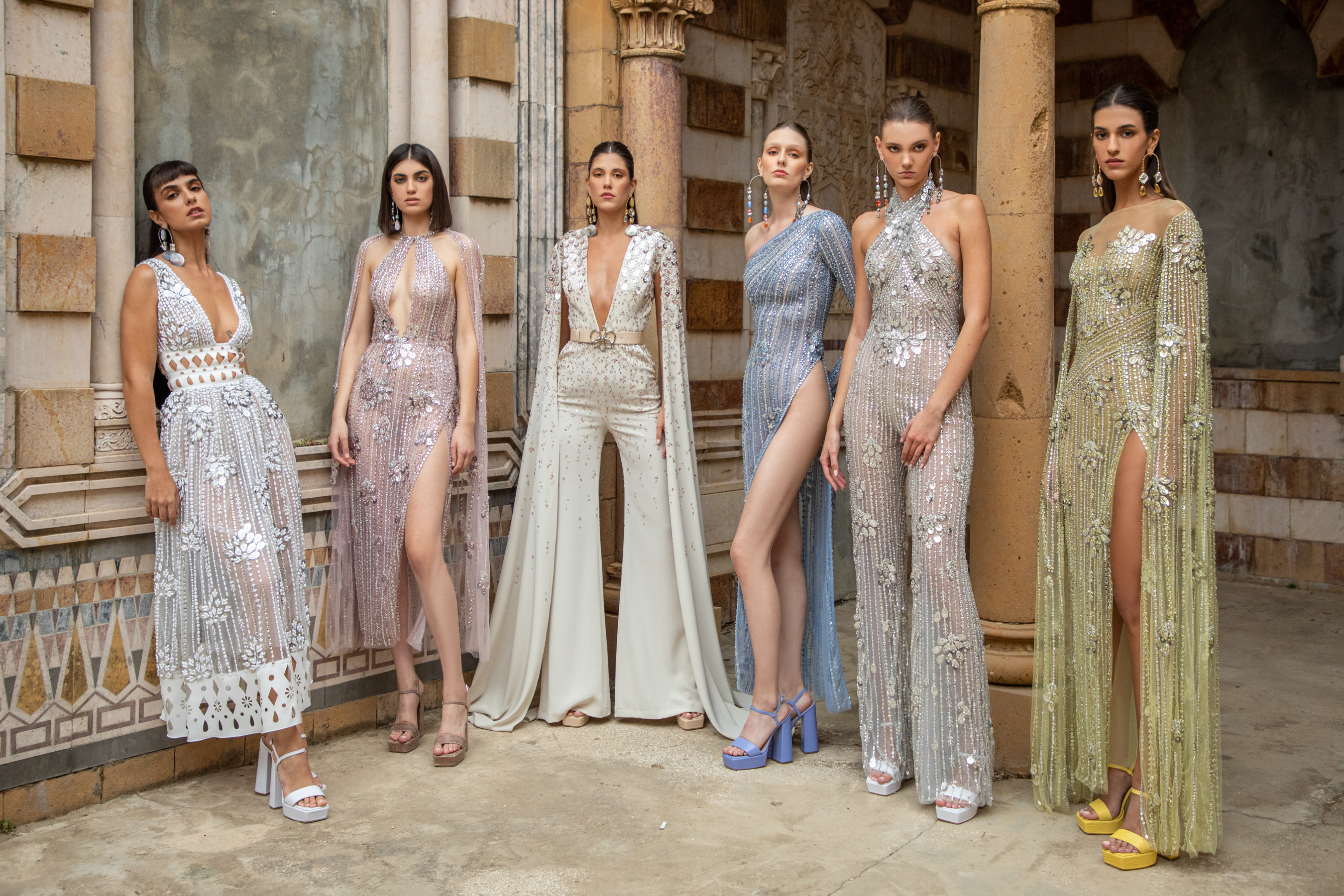 Georges Hobeika Spring 2022 Atmosphere Fashion Show