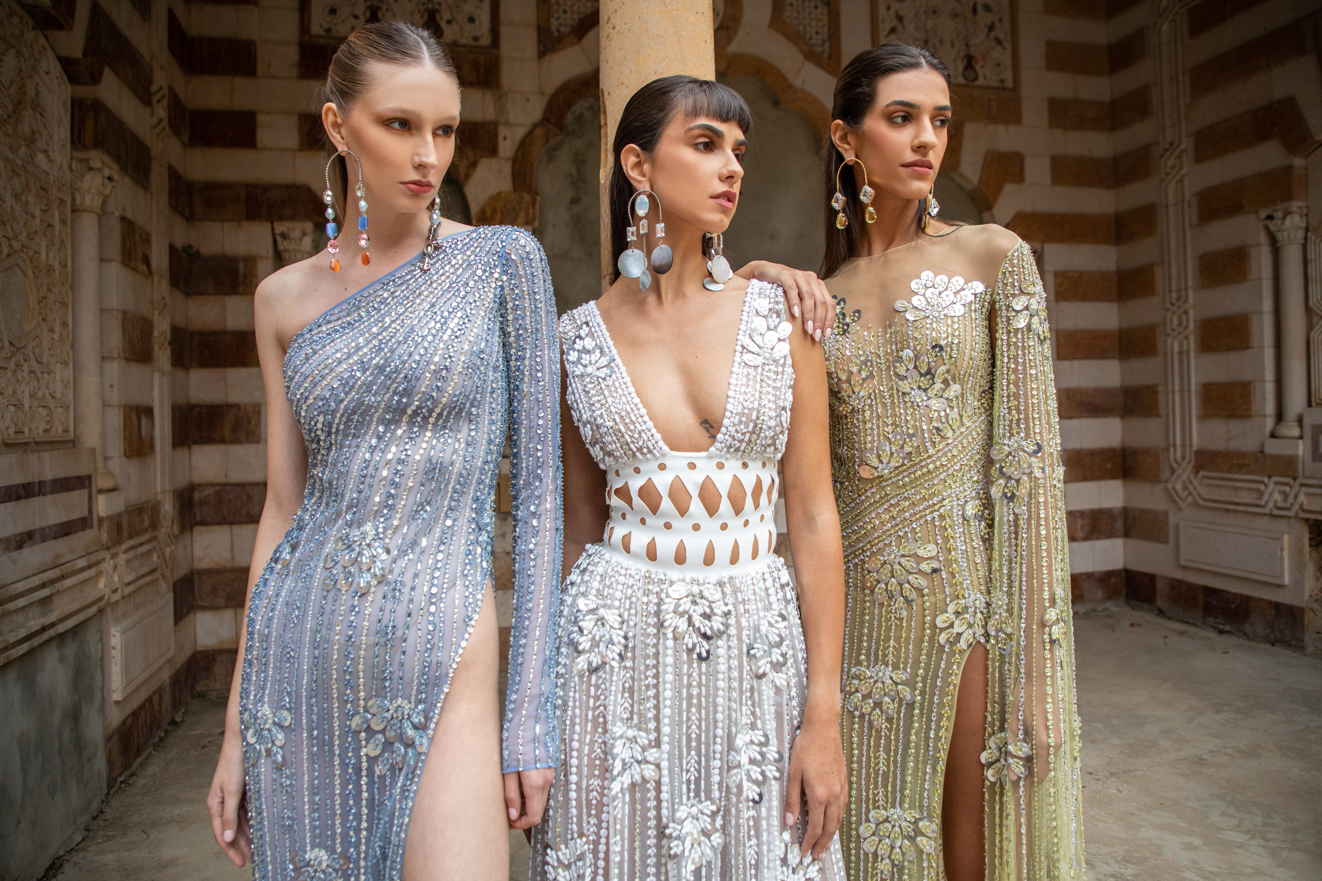 Georges Hobeika Spring 2022 Atmosphere Fashion Show