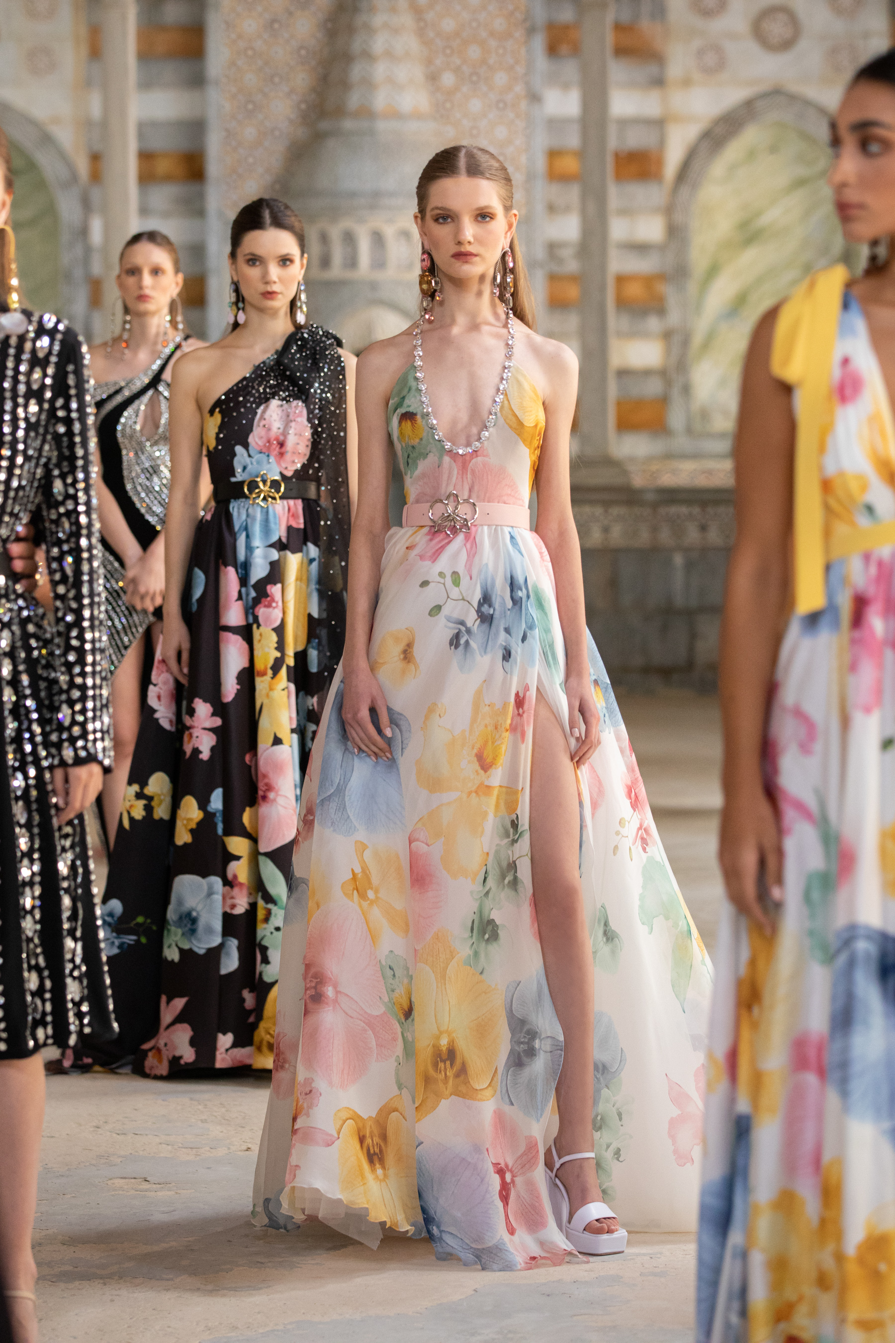 Georges Hobeika Spring 2022 Atmosphere Fashion Show