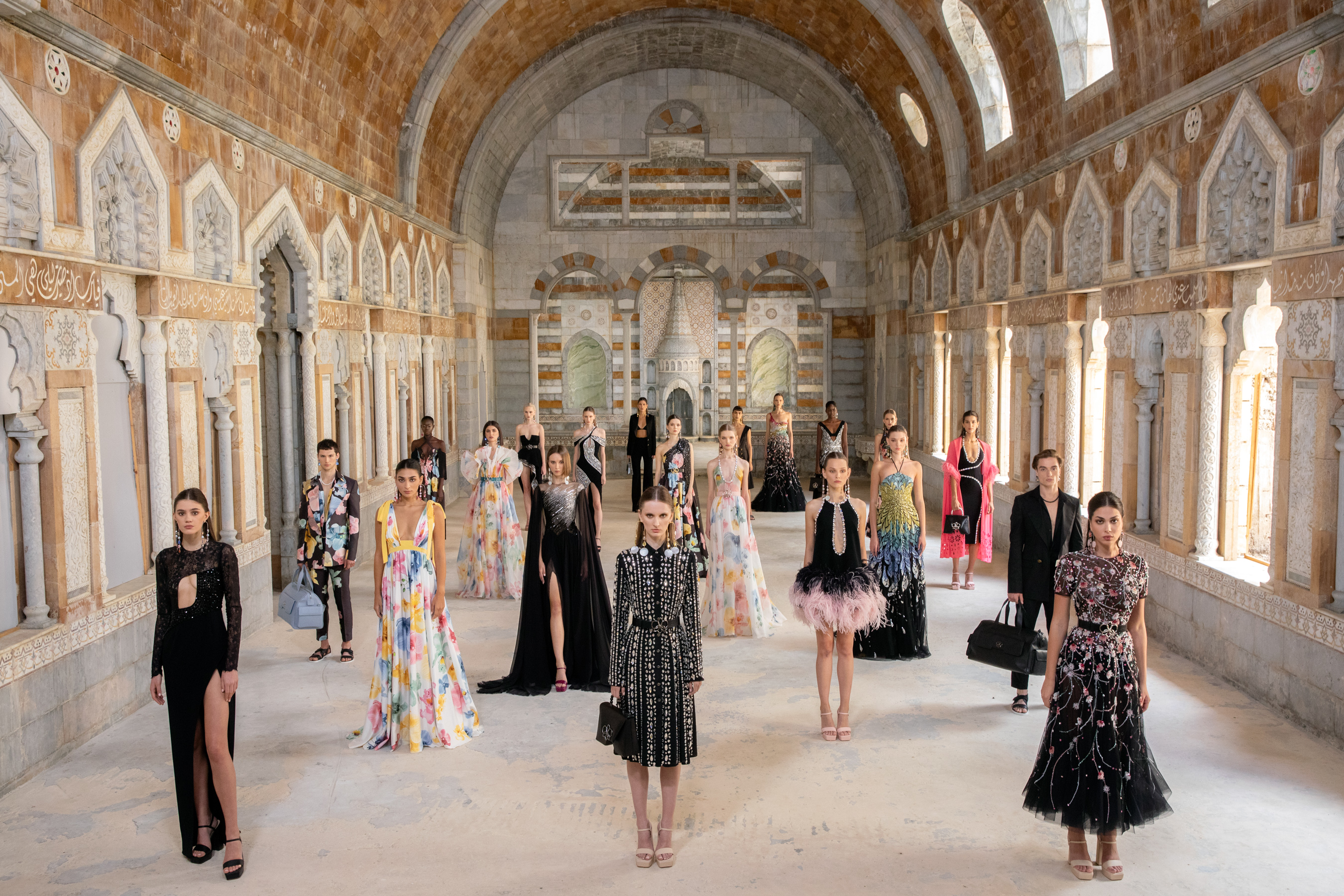 Georges Hobeika Spring 2022 Atmosphere Fashion Show