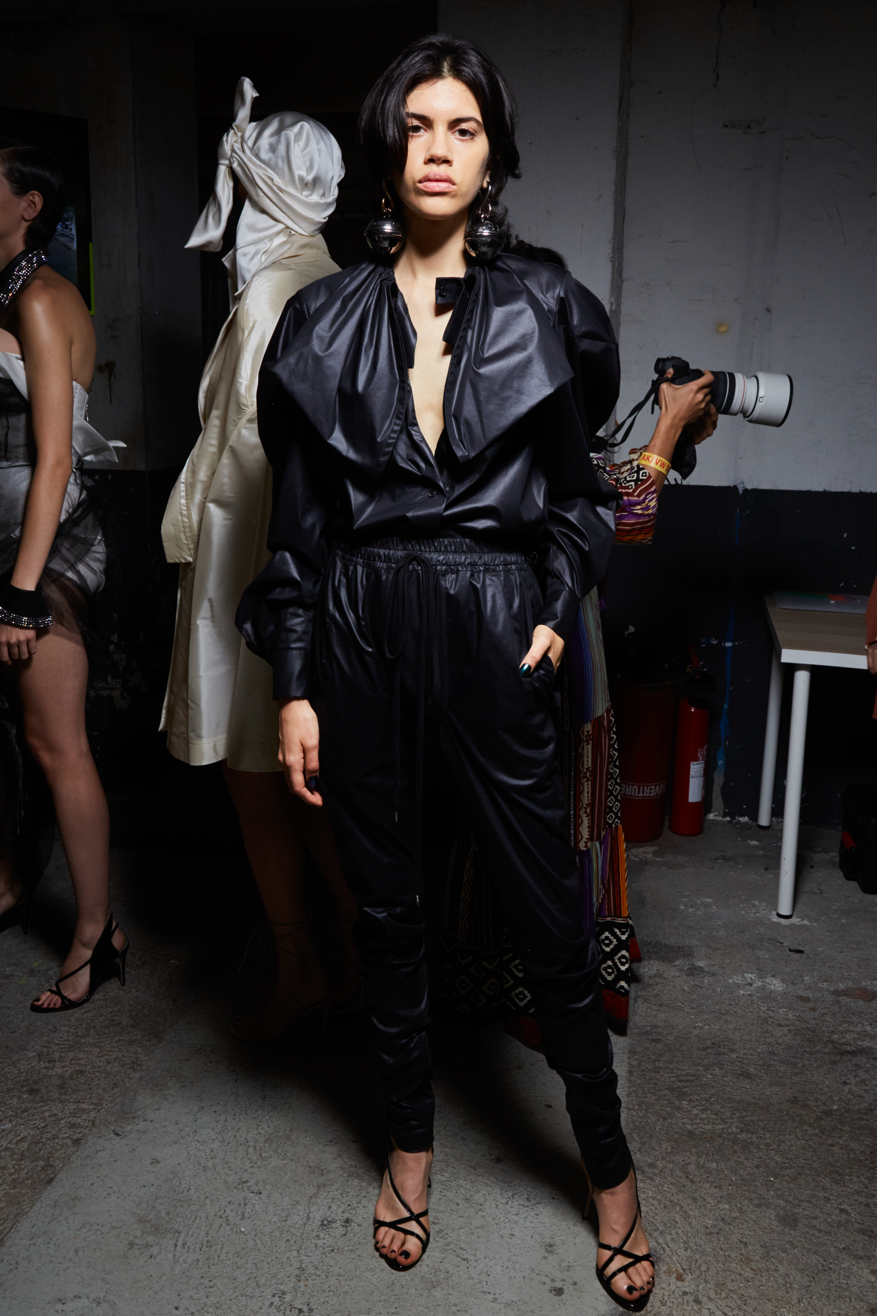 Andreas Kronthaler For Vivienne Westwood Spring 2022 Backstage Fashion Show