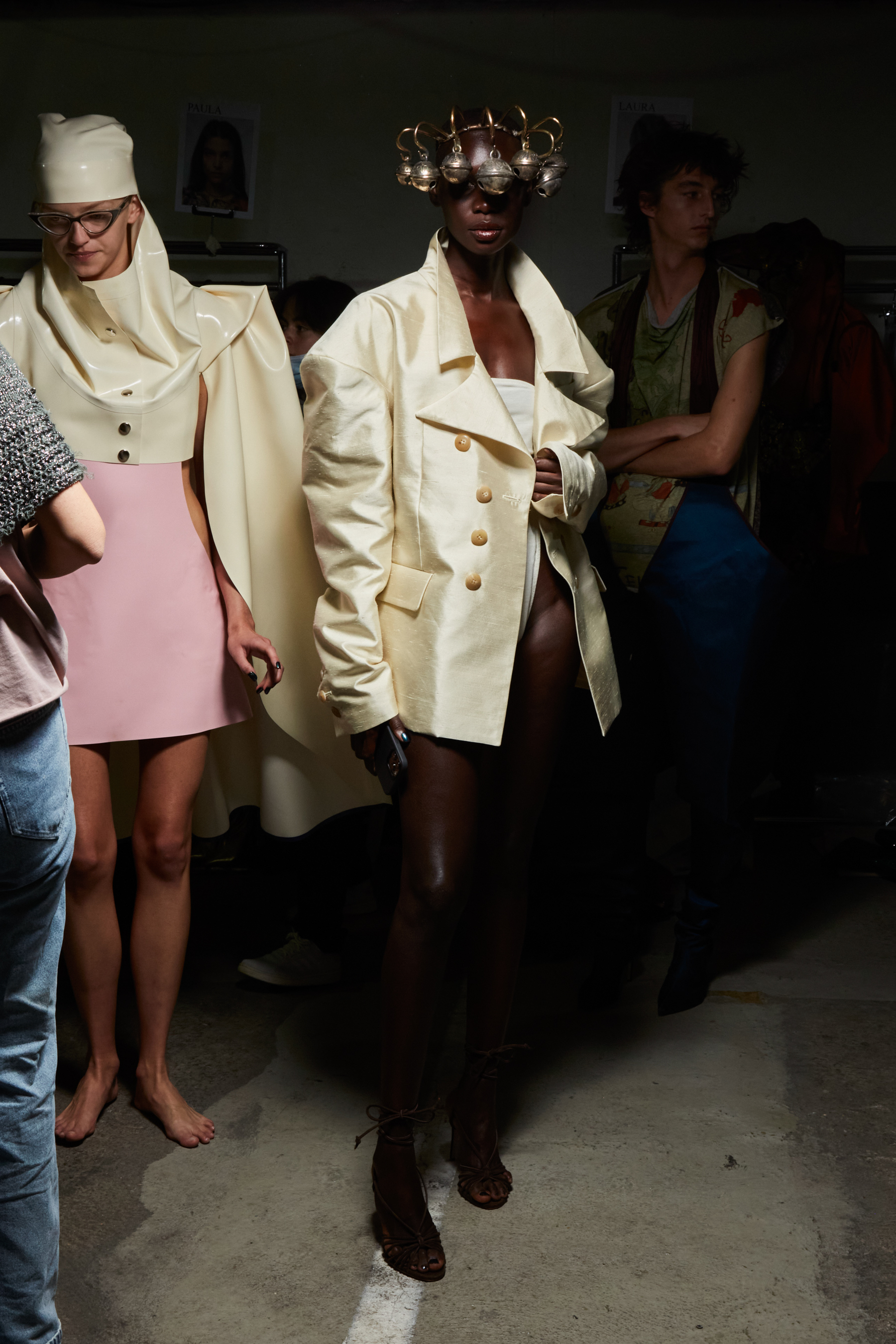 Andreas Kronthaler For Vivienne Westwood Spring 2022 Backstage Fashion Show