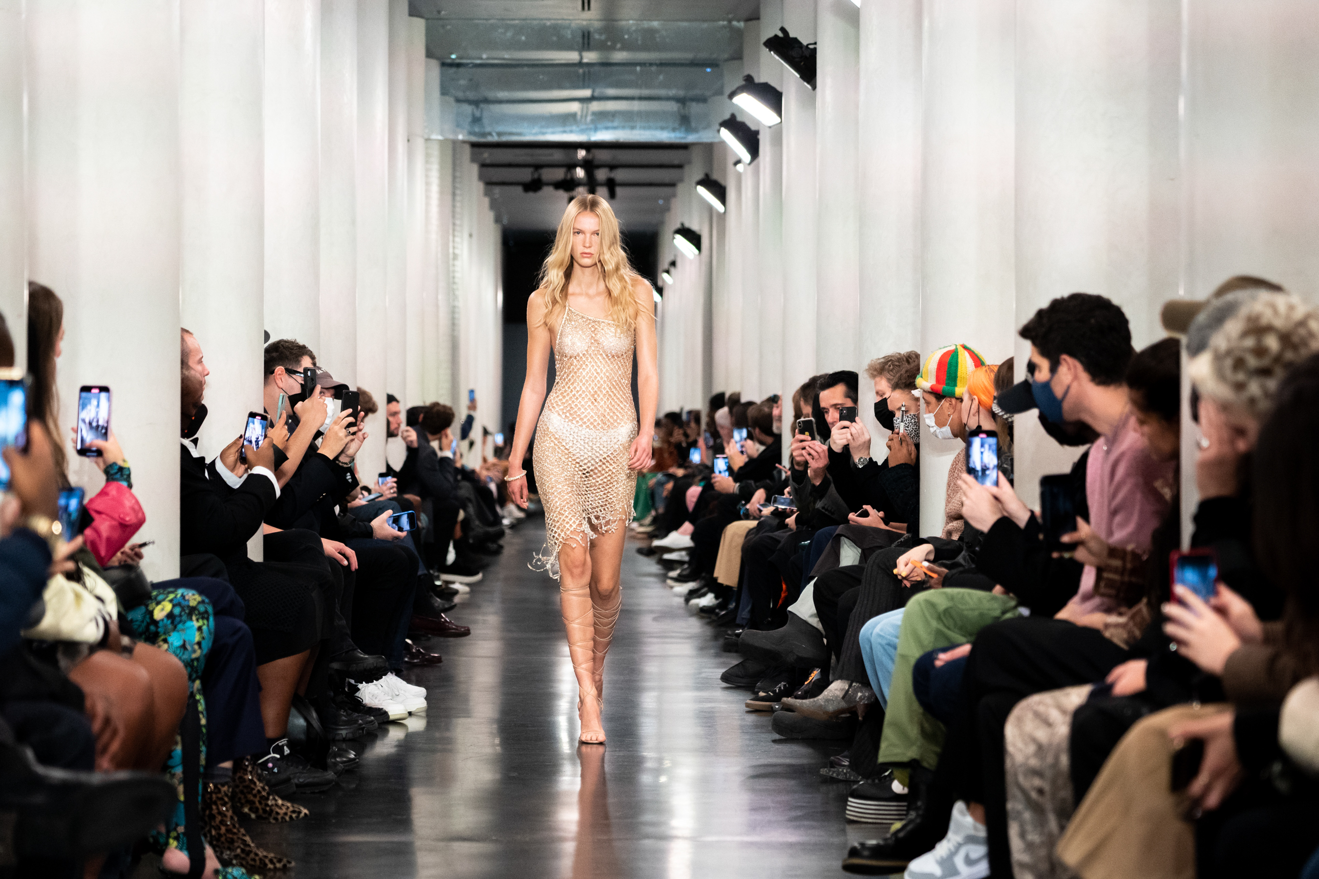 Ludovic De Saint Sernin Spring 2022 Atmosphere Fashion Show