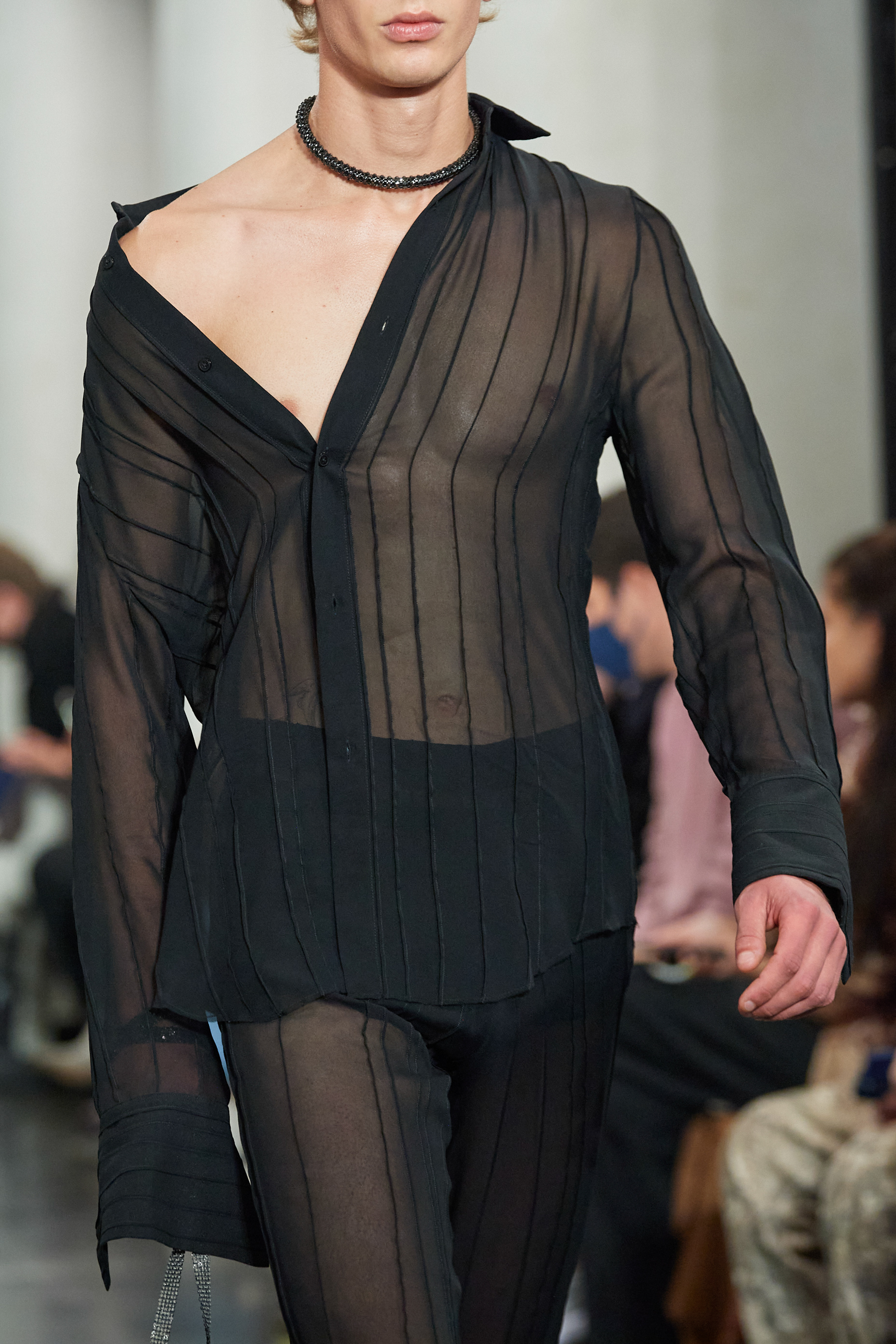 Ludovic De Saint Sernin Spring 2022 Details Fashion Show
