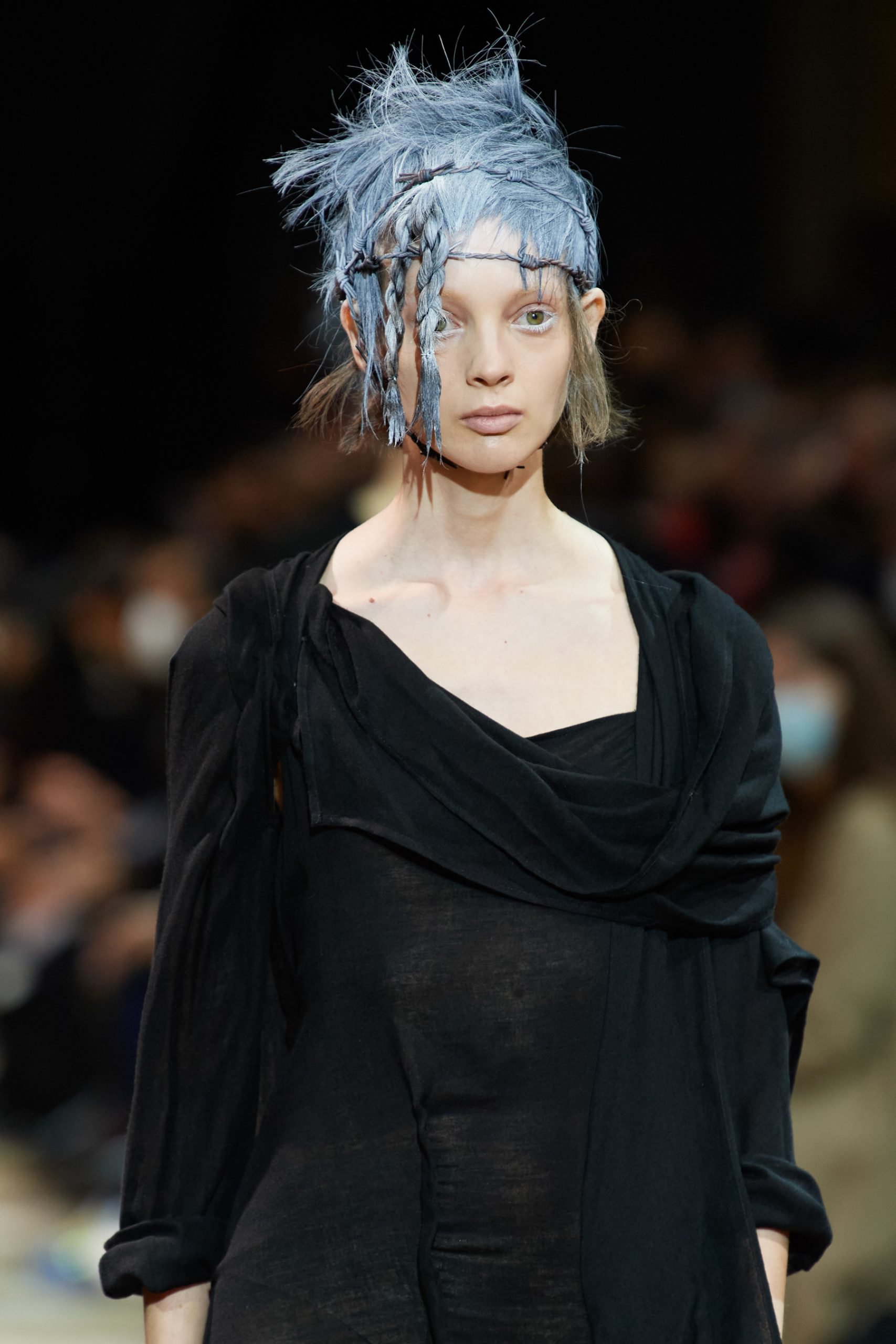 Yohji Yamamoto Spring 2022 Details Fashion Show