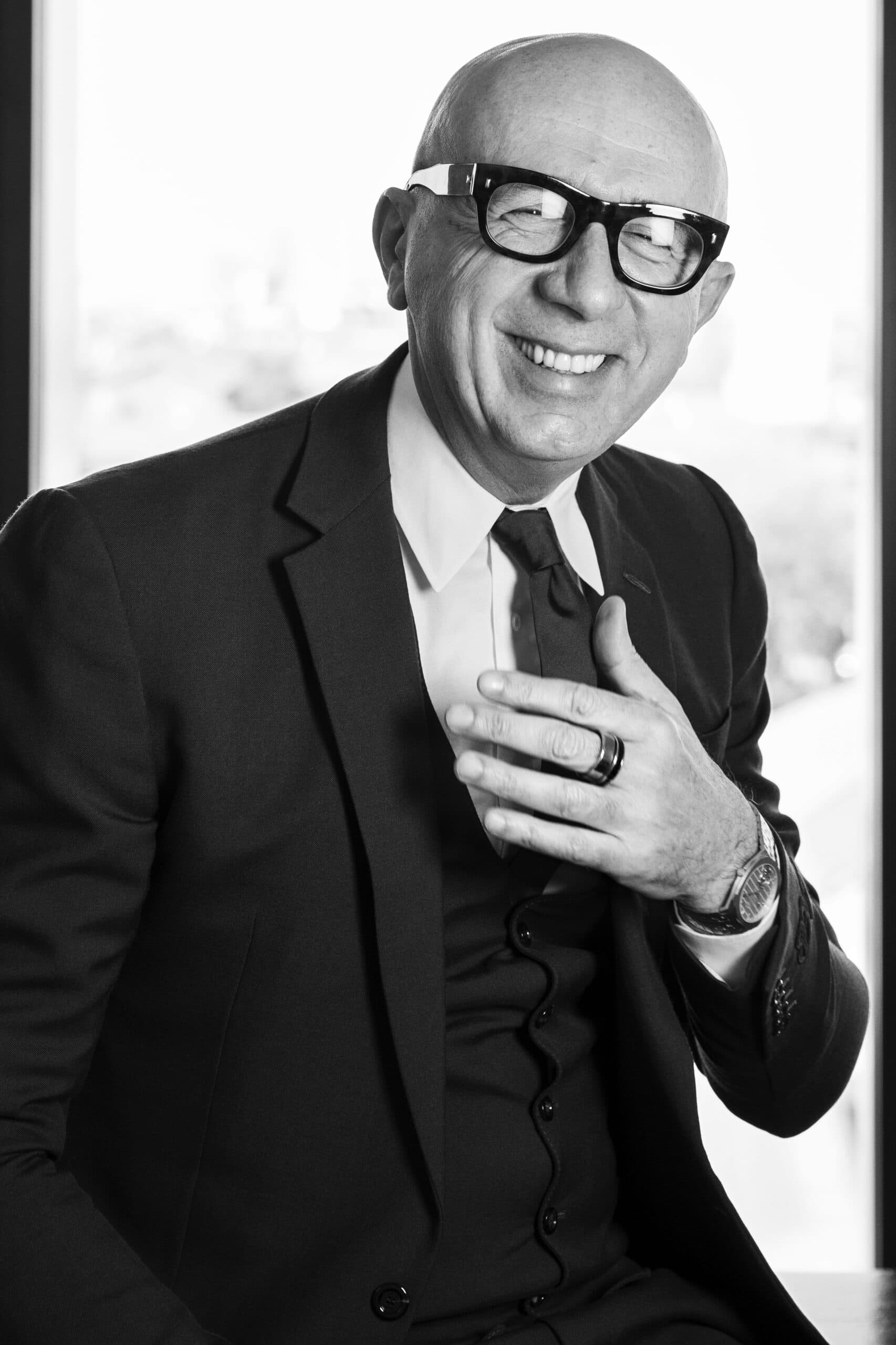 Gucci - Gucci CEO and President Marco Bizzarri in a Gucci black