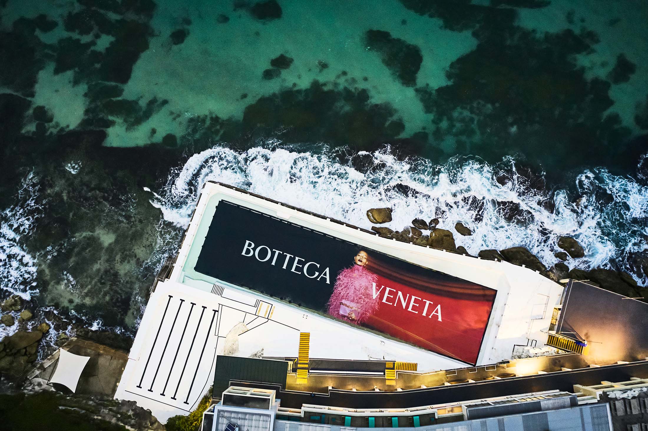 Bottega Veneta Makes a Splash at Bondi Beach, Australia