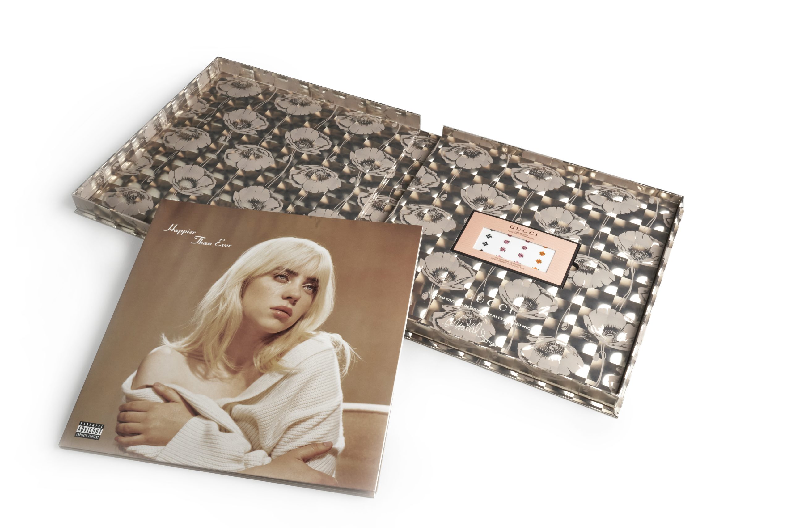 A One of a Kind Vinyl of Billie Eilishs Happier Than Ever Presented In An Exclusive Box