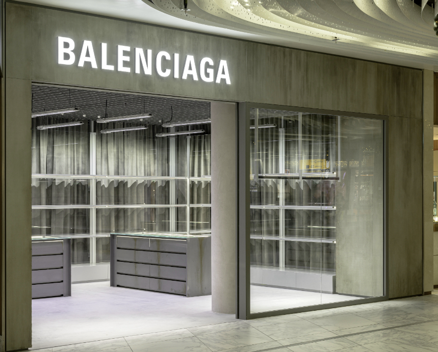Balenciaga Opens First Store In A European Airport - The Impression